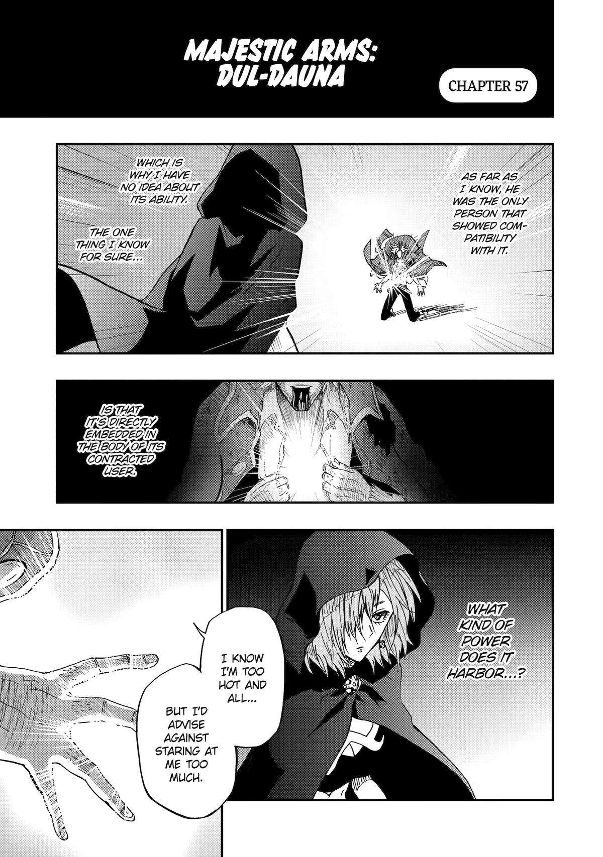 Ankoku Kishi no Ore desu Ga Saikyou no Seikishi wo Mezashimasu chapter 57 page 1