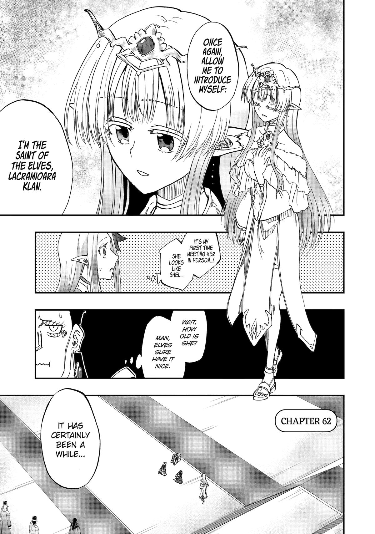 Ankoku Kishi no Ore desu Ga Saikyou no Seikishi wo Mezashimasu chapter 62 page 1