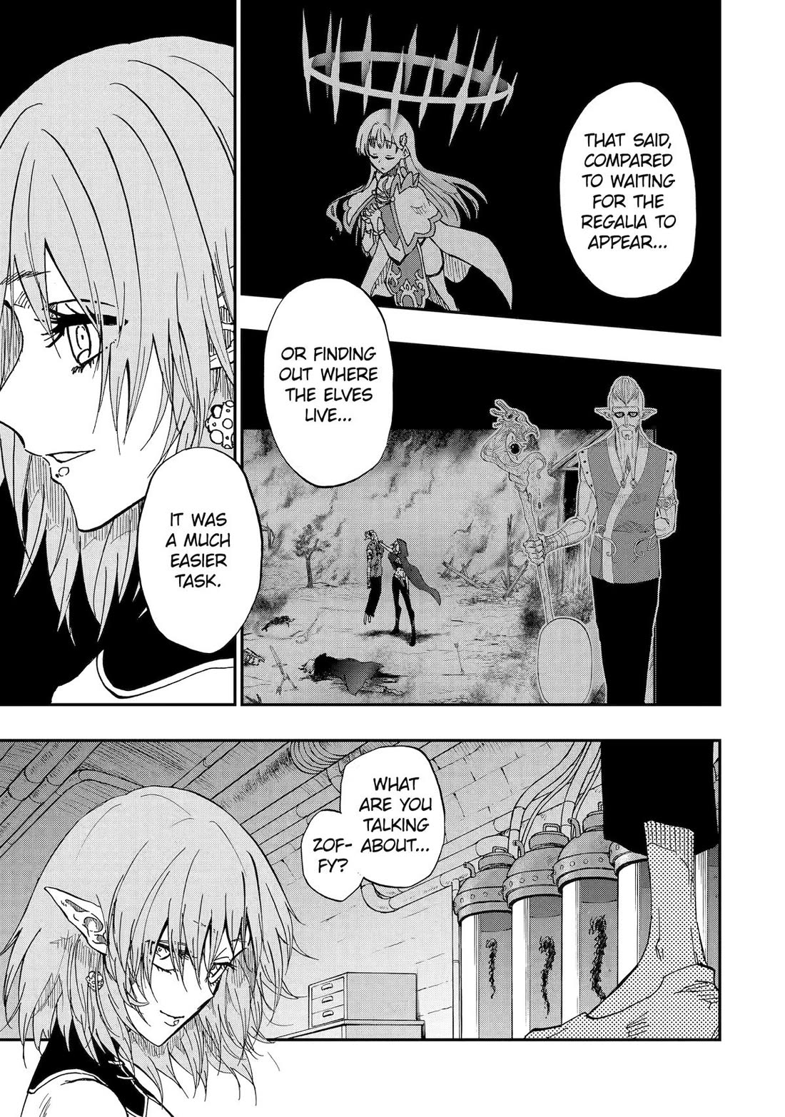 Ankoku Kishi no Ore desu Ga Saikyou no Seikishi wo Mezashimasu chapter 63 page 3