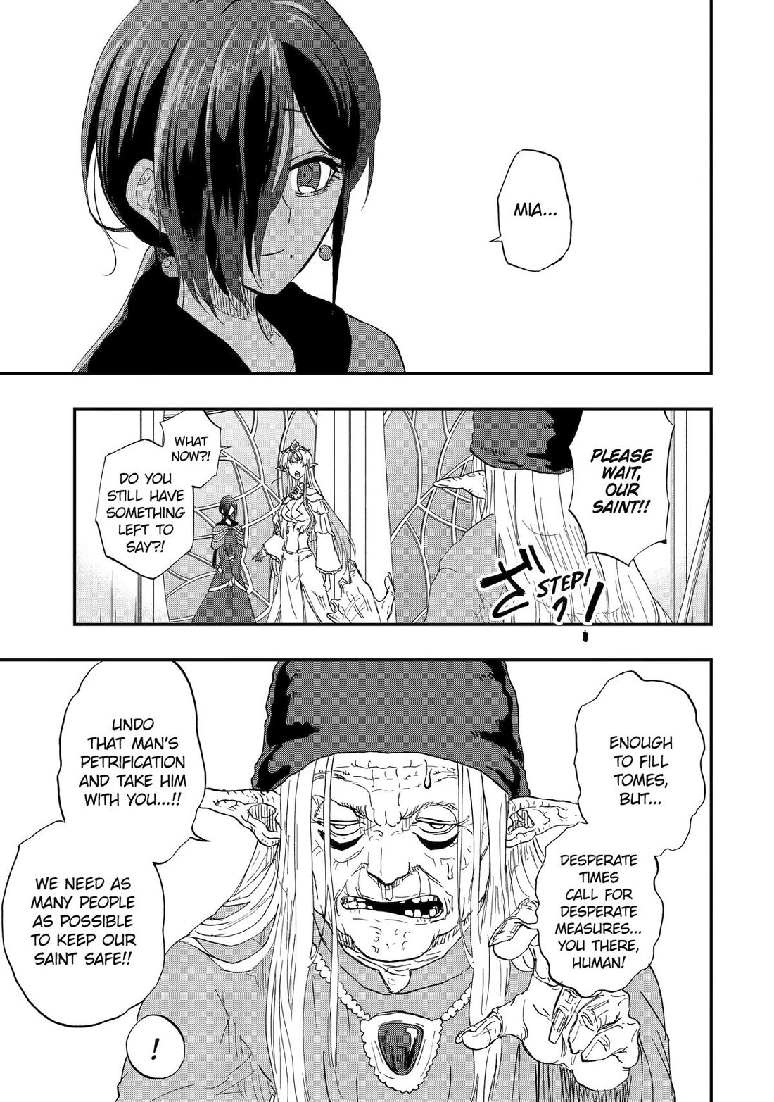 Ankoku Kishi no Ore desu Ga Saikyou no Seikishi wo Mezashimasu chapter 64 page 32