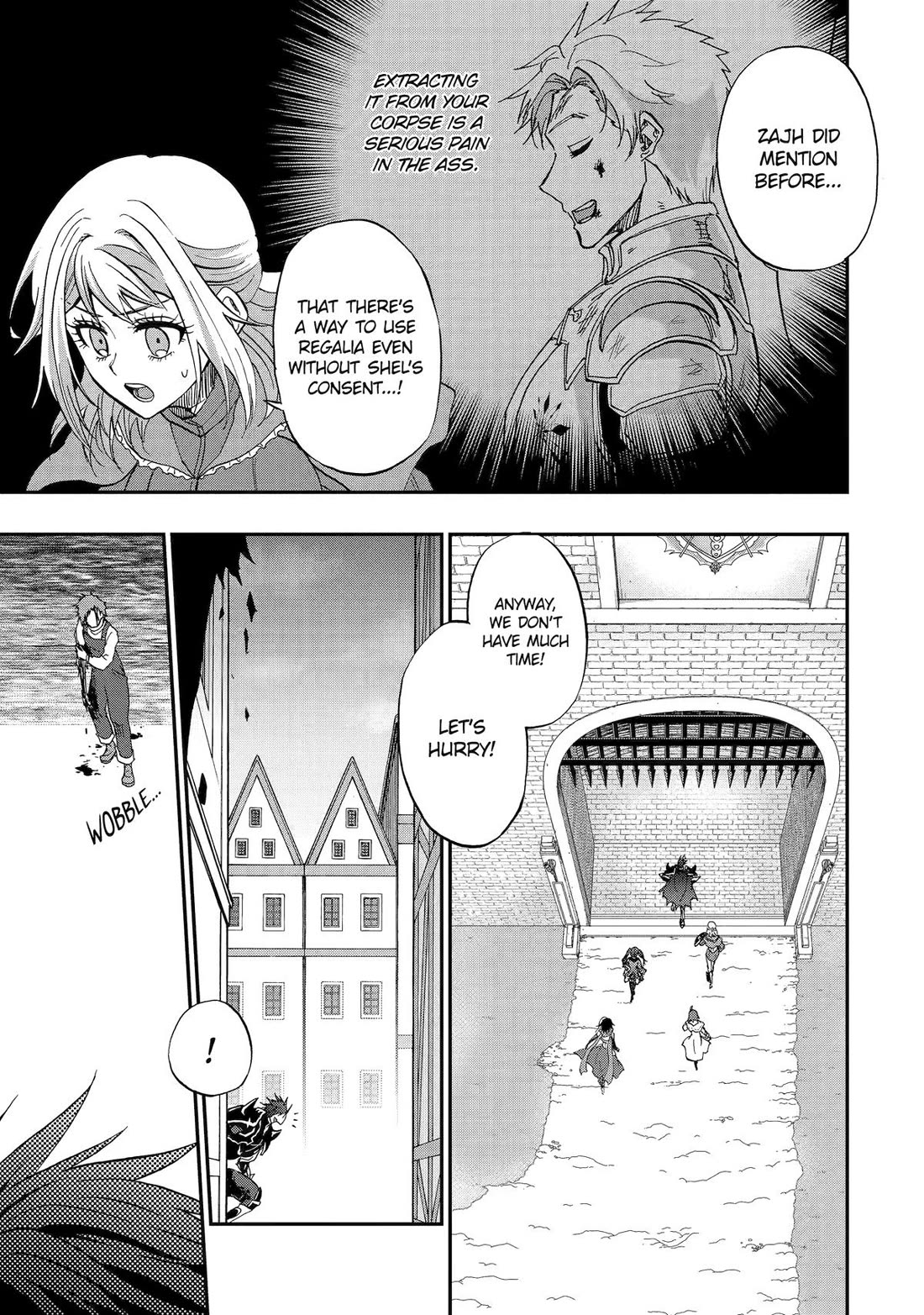 Ankoku Kishi no Ore desu Ga Saikyou no Seikishi wo Mezashimasu chapter 66 page 17