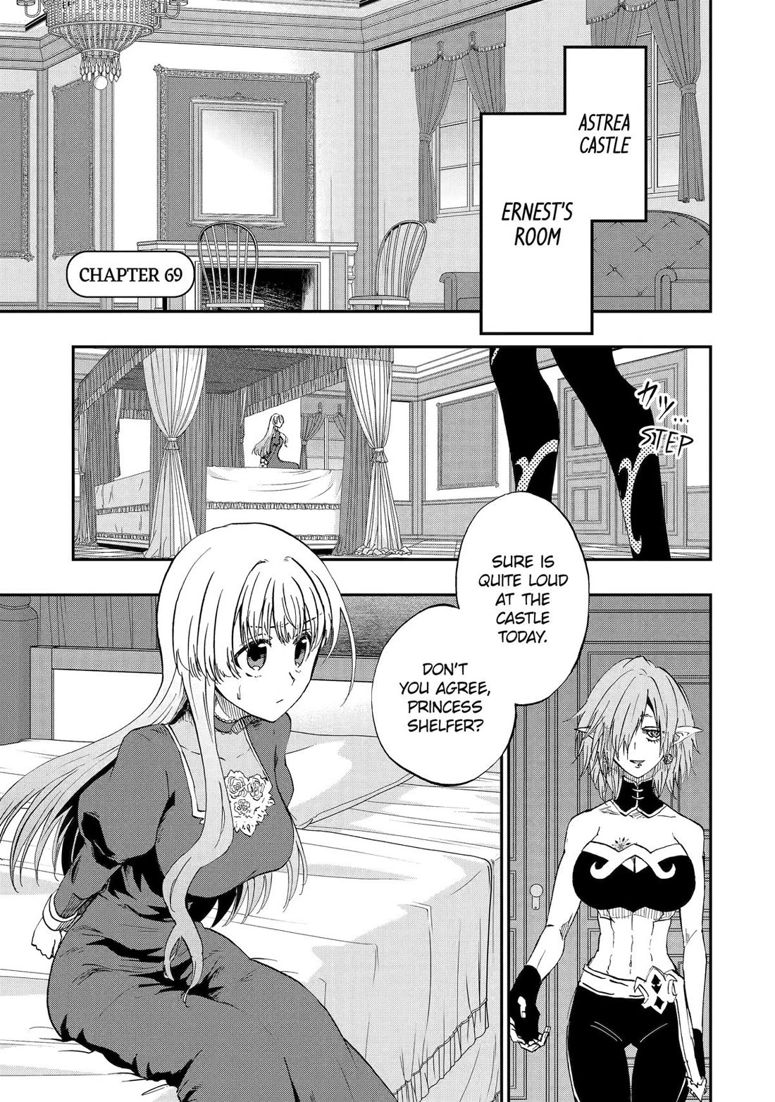 Ankoku Kishi no Ore desu Ga Saikyou no Seikishi wo Mezashimasu chapter 69 page 1