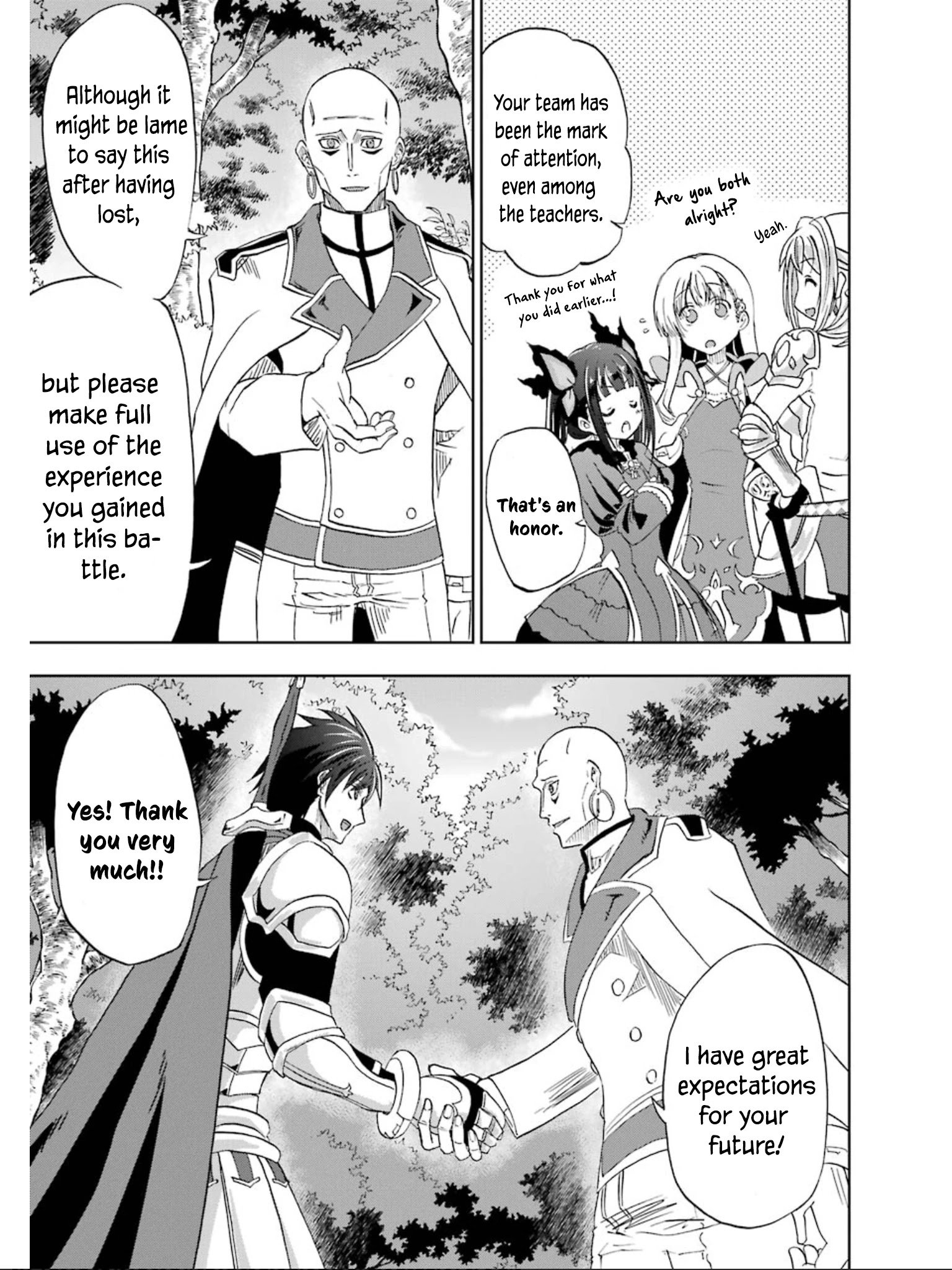 Ankoku Kishi no Ore desu Ga Saikyou no Seikishi wo Mezashimasu chapter 7 page 34