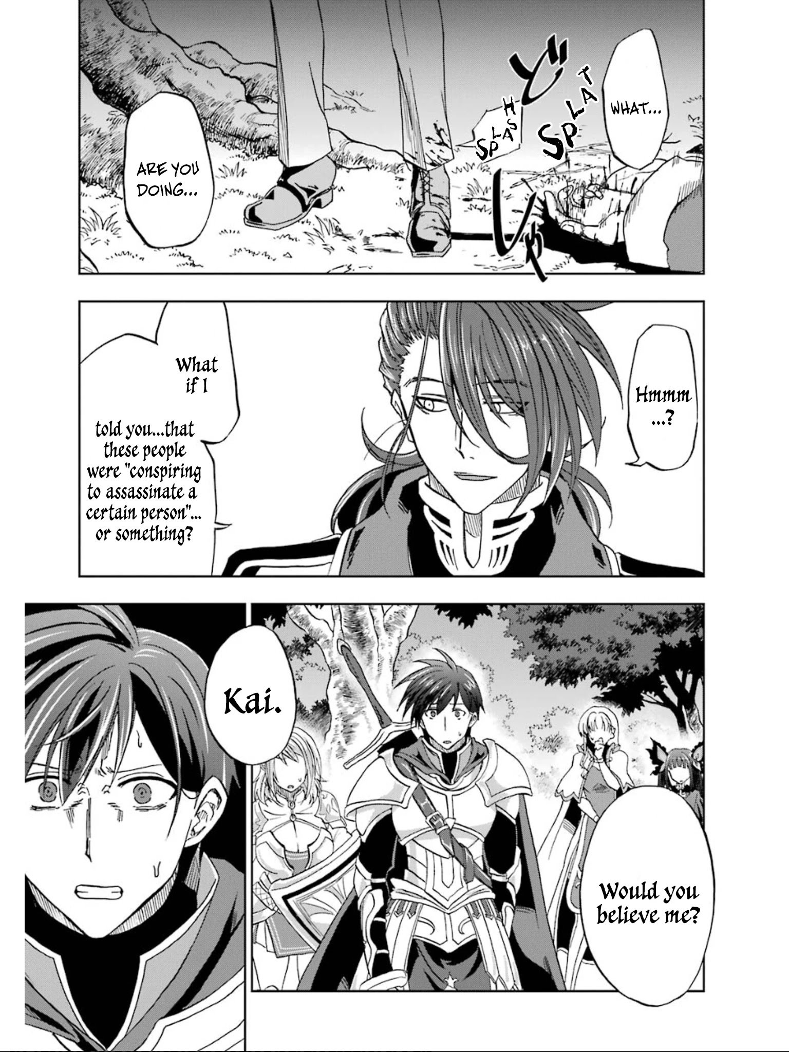 Ankoku Kishi no Ore desu Ga Saikyou no Seikishi wo Mezashimasu chapter 7 page 38