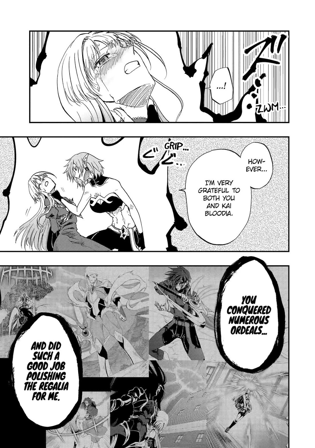 Ankoku Kishi no Ore desu Ga Saikyou no Seikishi wo Mezashimasu chapter 70 page 23