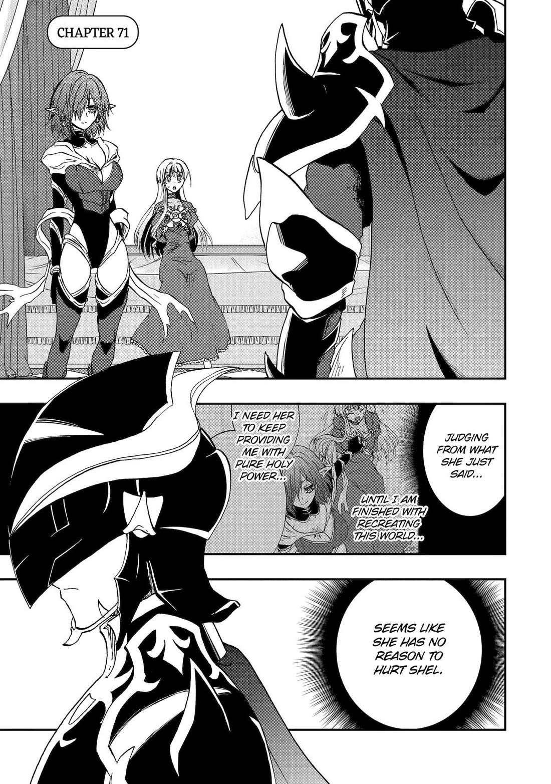 Ankoku Kishi no Ore desu Ga Saikyou no Seikishi wo Mezashimasu chapter 71 page 1