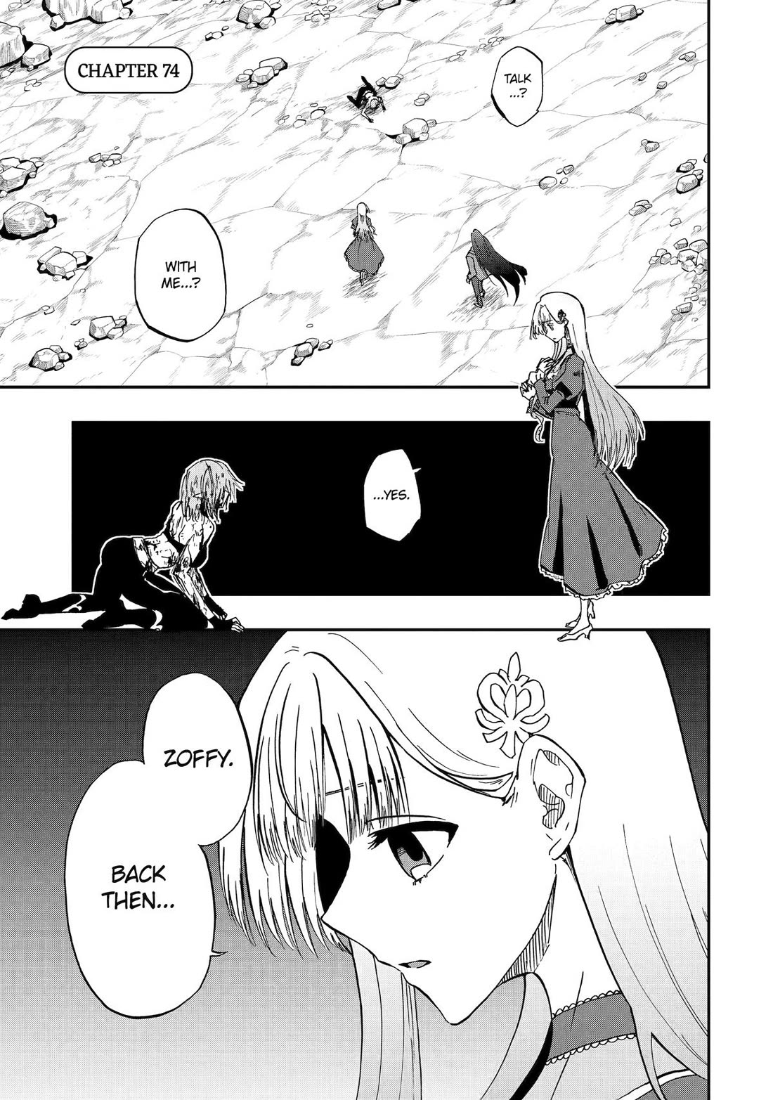 Ankoku Kishi no Ore desu Ga Saikyou no Seikishi wo Mezashimasu chapter 74 page 1