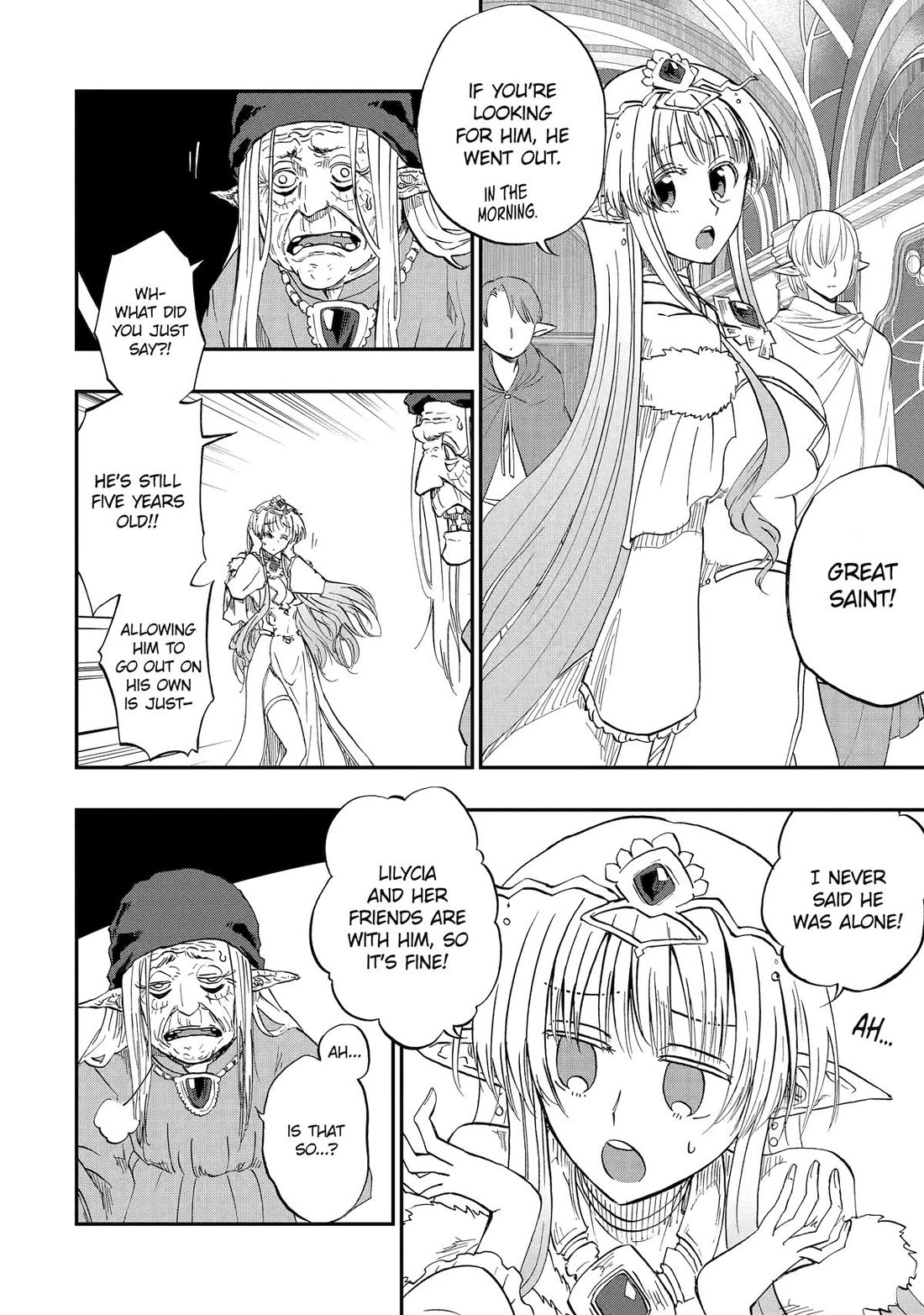 Ankoku Kishi no Ore desu Ga Saikyou no Seikishi wo Mezashimasu chapter 75 page 2