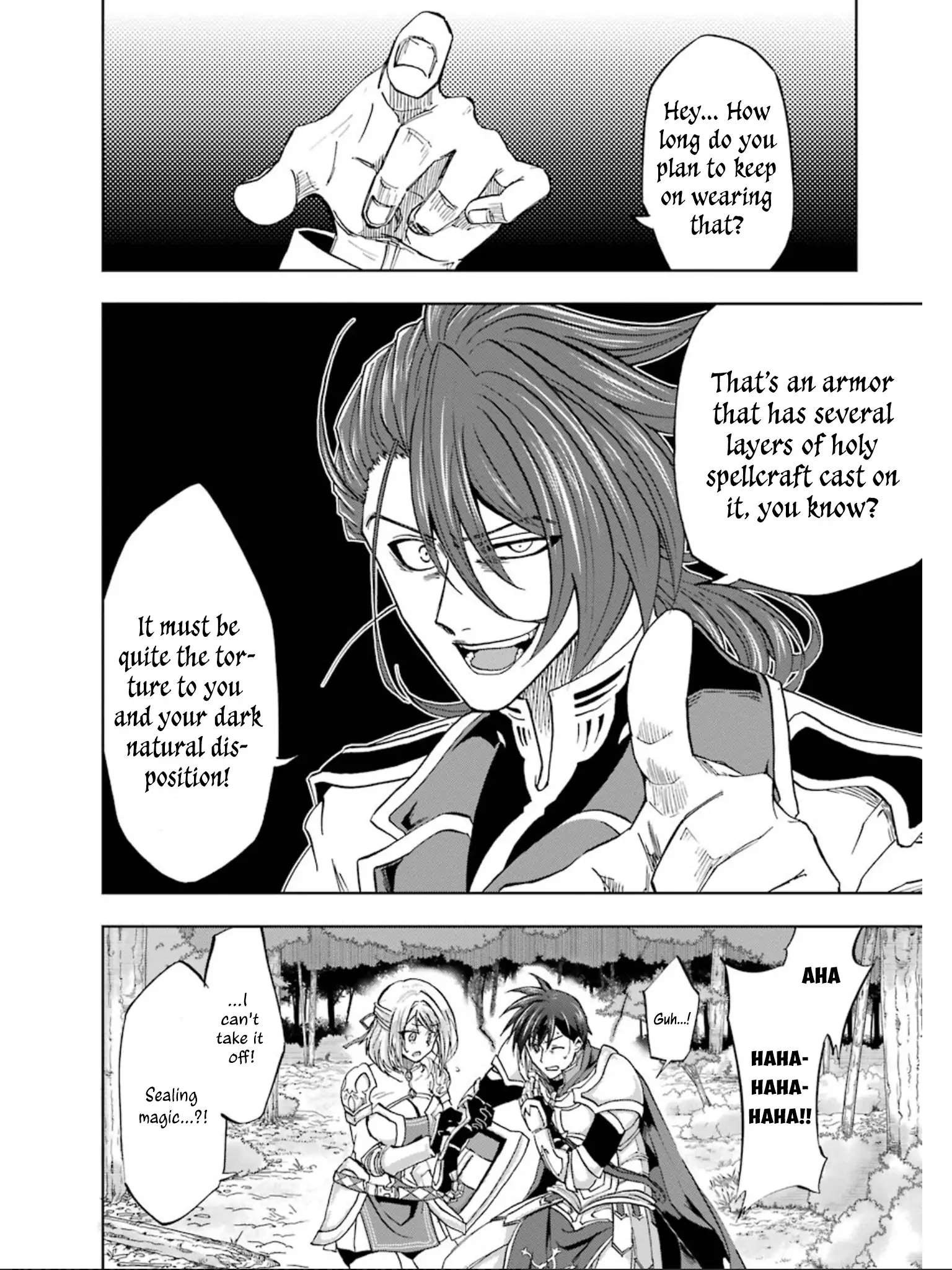 Ankoku Kishi no Ore desu Ga Saikyou no Seikishi wo Mezashimasu chapter 8 page 10