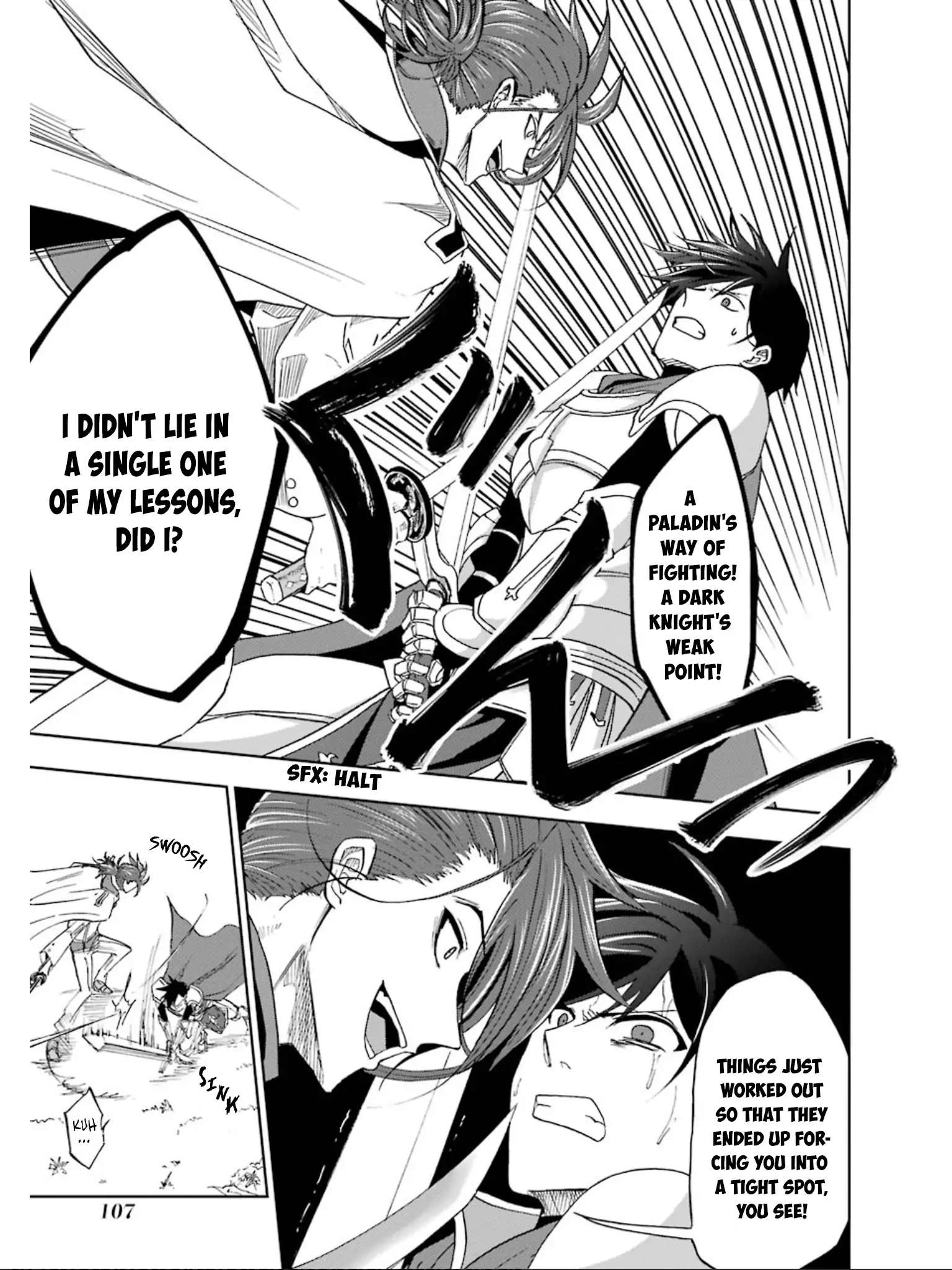 Ankoku Kishi no Ore desu Ga Saikyou no Seikishi wo Mezashimasu chapter 8 page 27