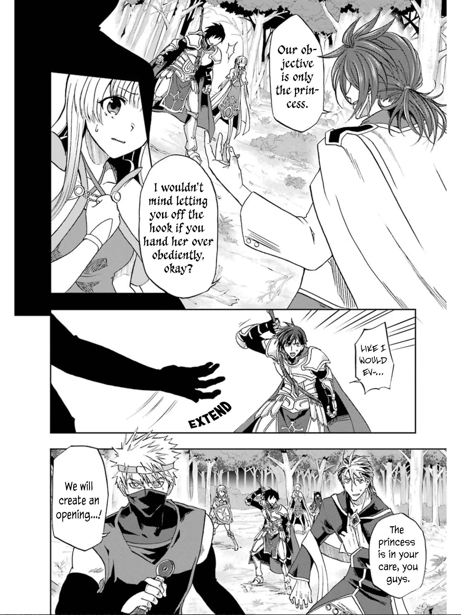 Ankoku Kishi no Ore desu Ga Saikyou no Seikishi wo Mezashimasu chapter 8 page 4