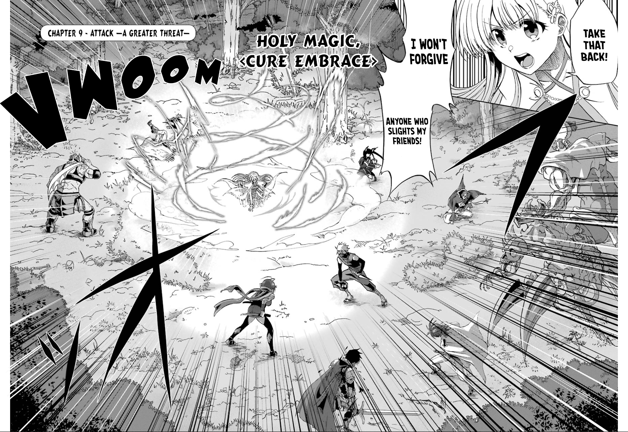 Ankoku Kishi no Ore desu Ga Saikyou no Seikishi wo Mezashimasu chapter 9 page 3