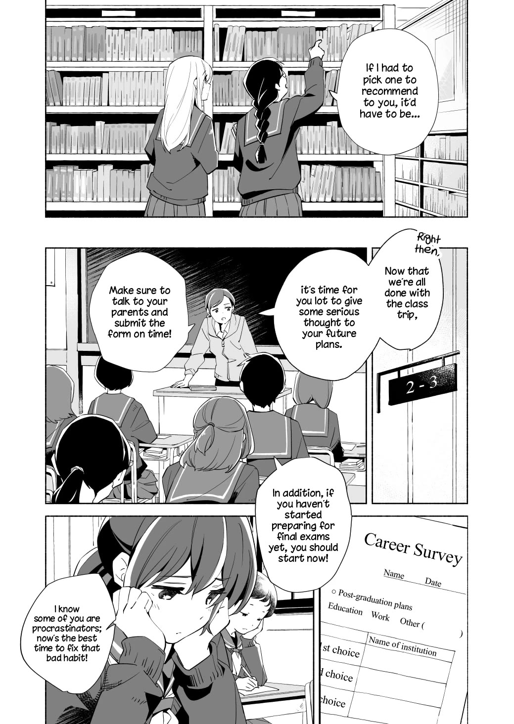 Ano Koro no Aoi Hoshi chapter 18 page 6