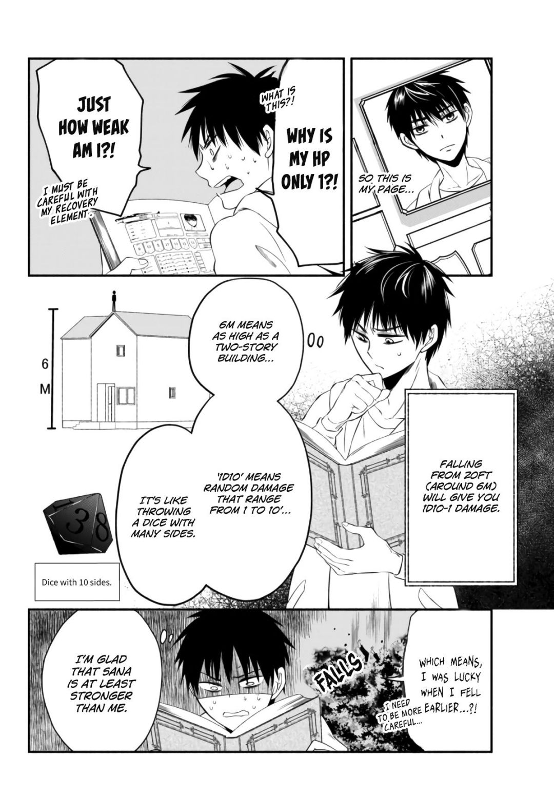 Another World Munchkin -Conquering the Dungeon as the Strongest and the Fastest with Only 1 HP- chapter 2 page 11