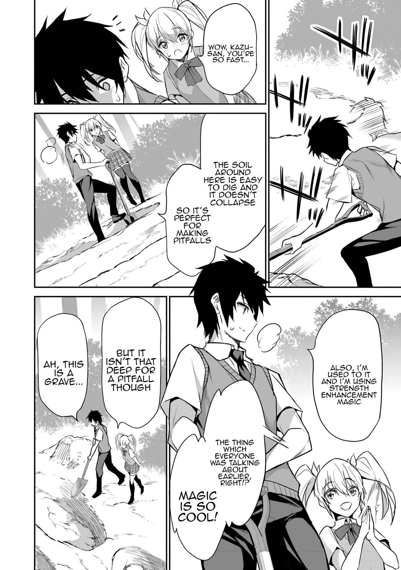 Another World Survival: Min-maxing my Support and Summoning Magic chapter 8 page 16