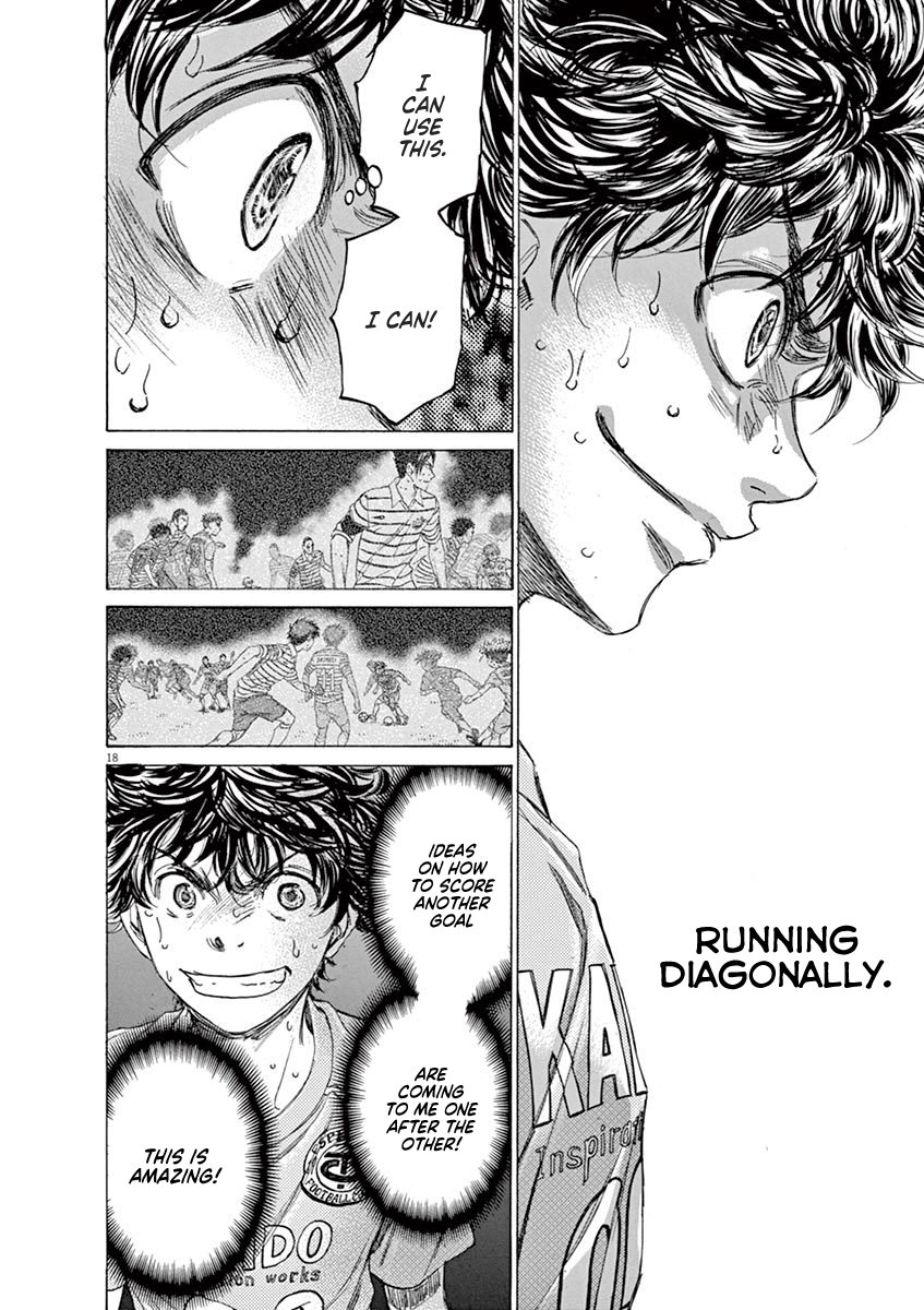 Ao Ashi chapter 111 page 18