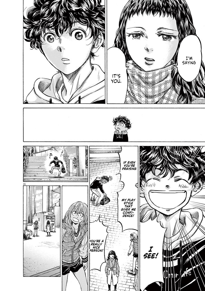 Ao Ashi chapter 225 page 16