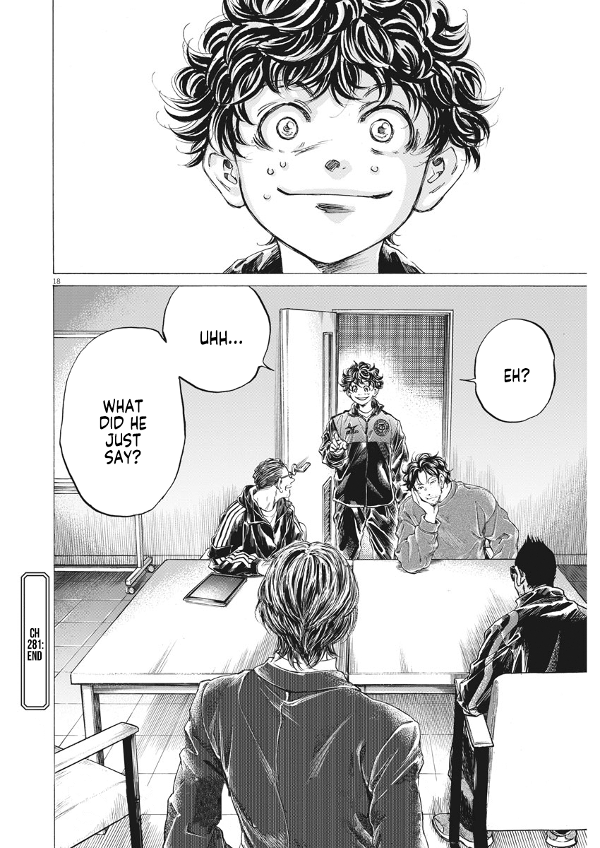 Ao Ashi chapter 281 page 19