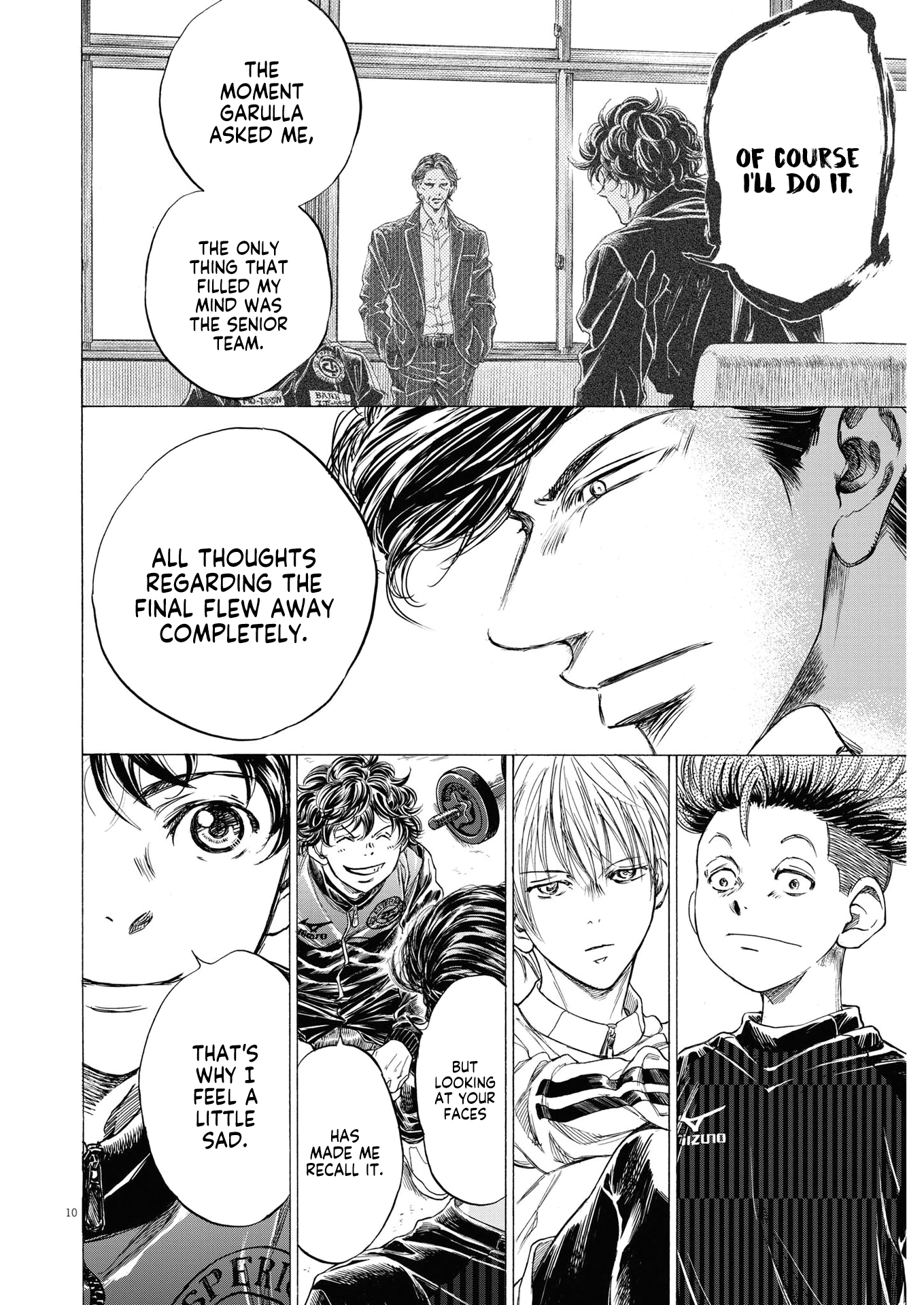 Ao Ashi chapter 283 page 11