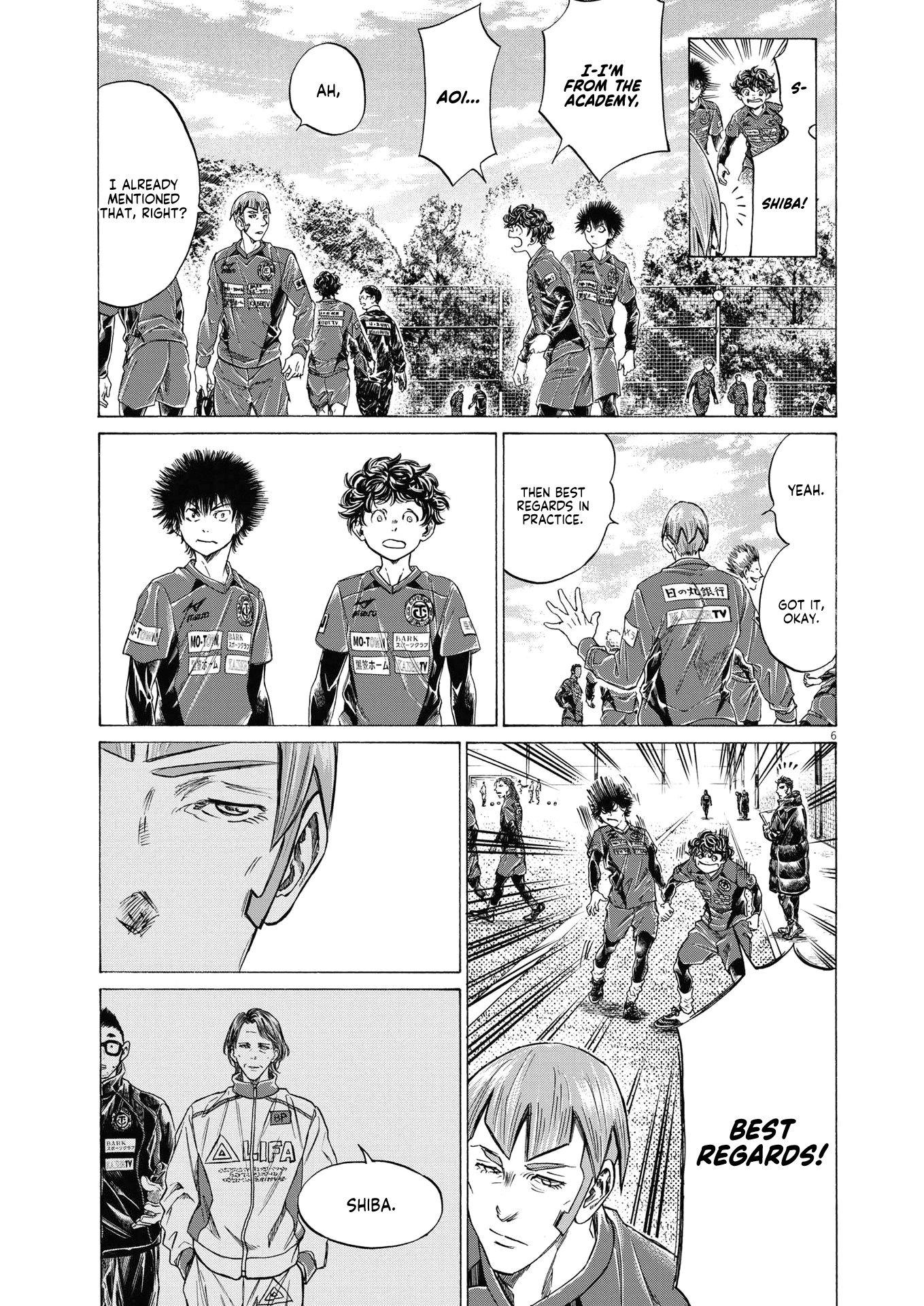 Ao Ashi chapter 285 page 9