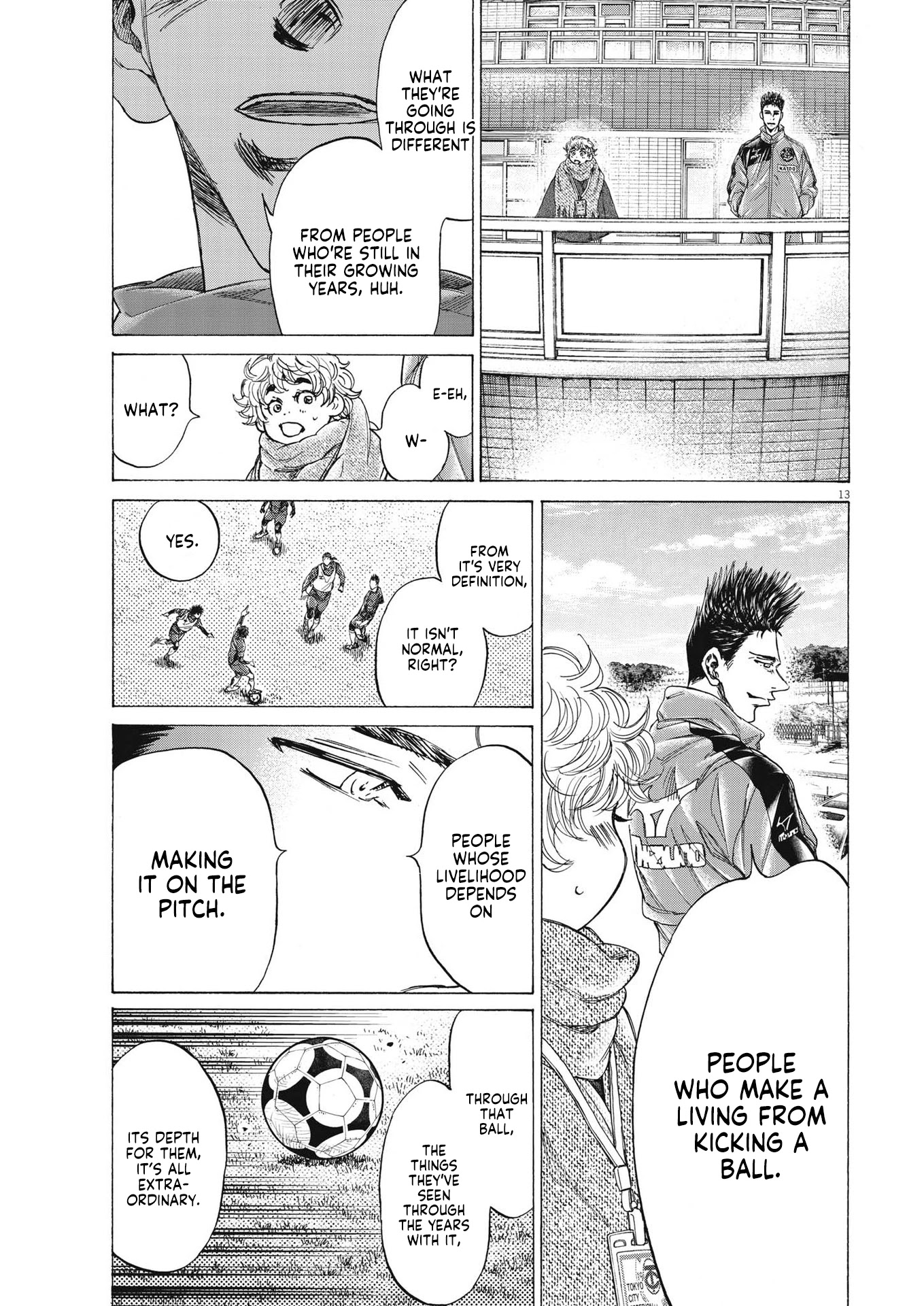 Ao Ashi chapter 286 page 14