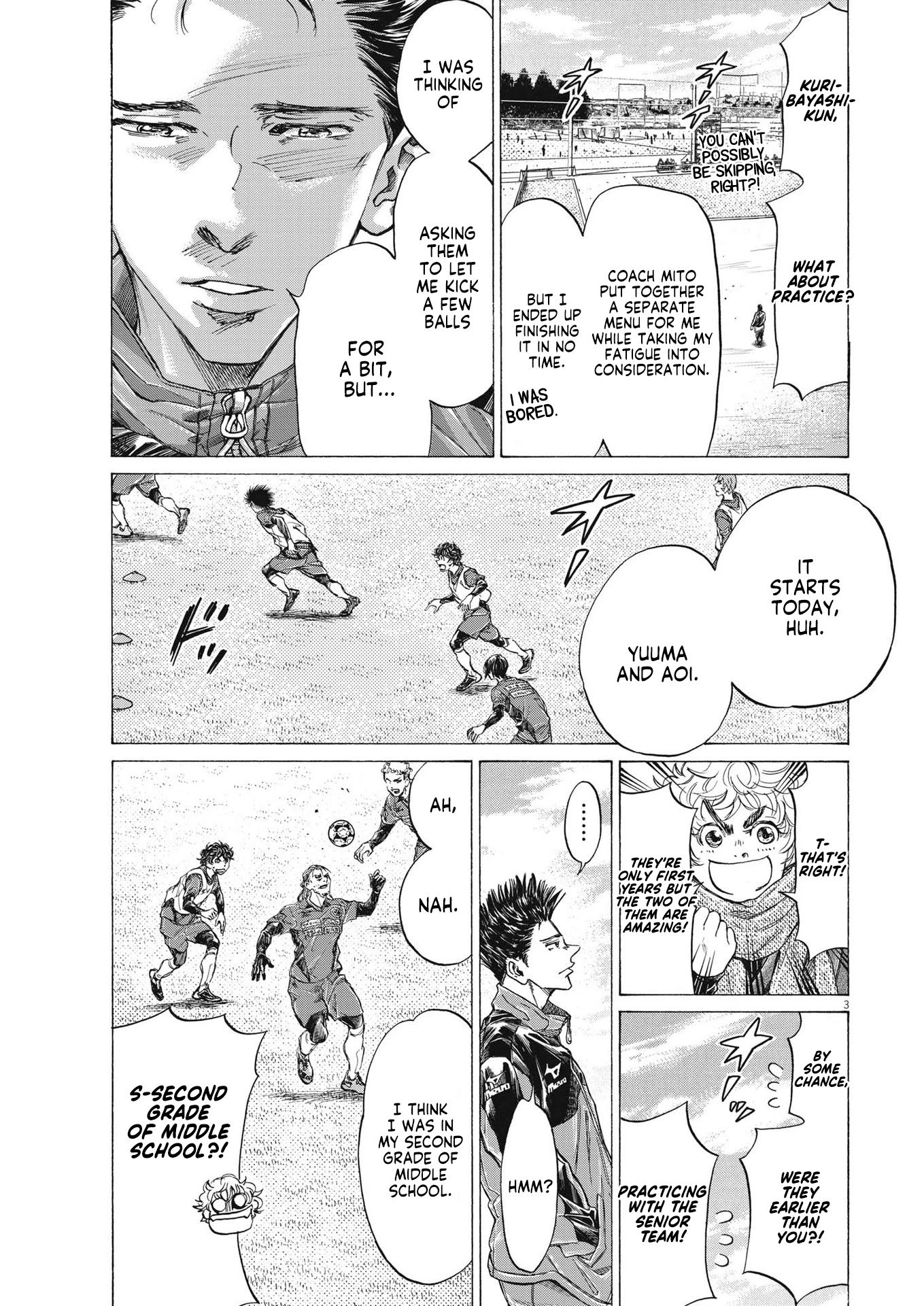 Ao Ashi chapter 286 page 4