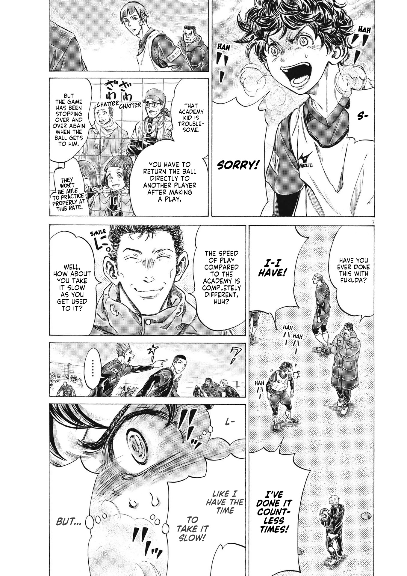 Ao Ashi chapter 286 page 8