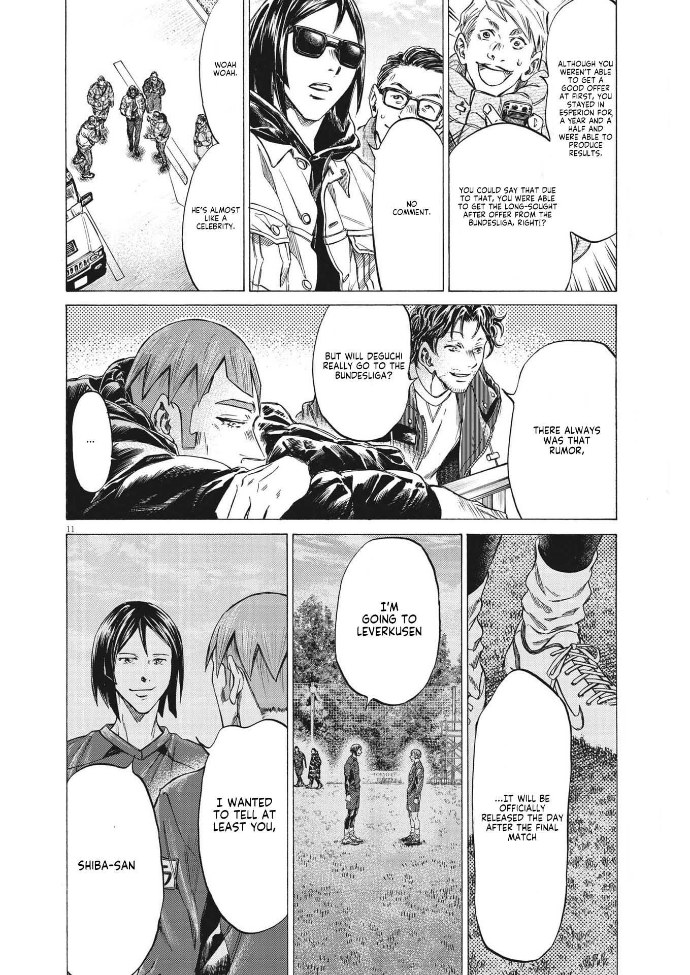 Ao Ashi chapter 289 page 10