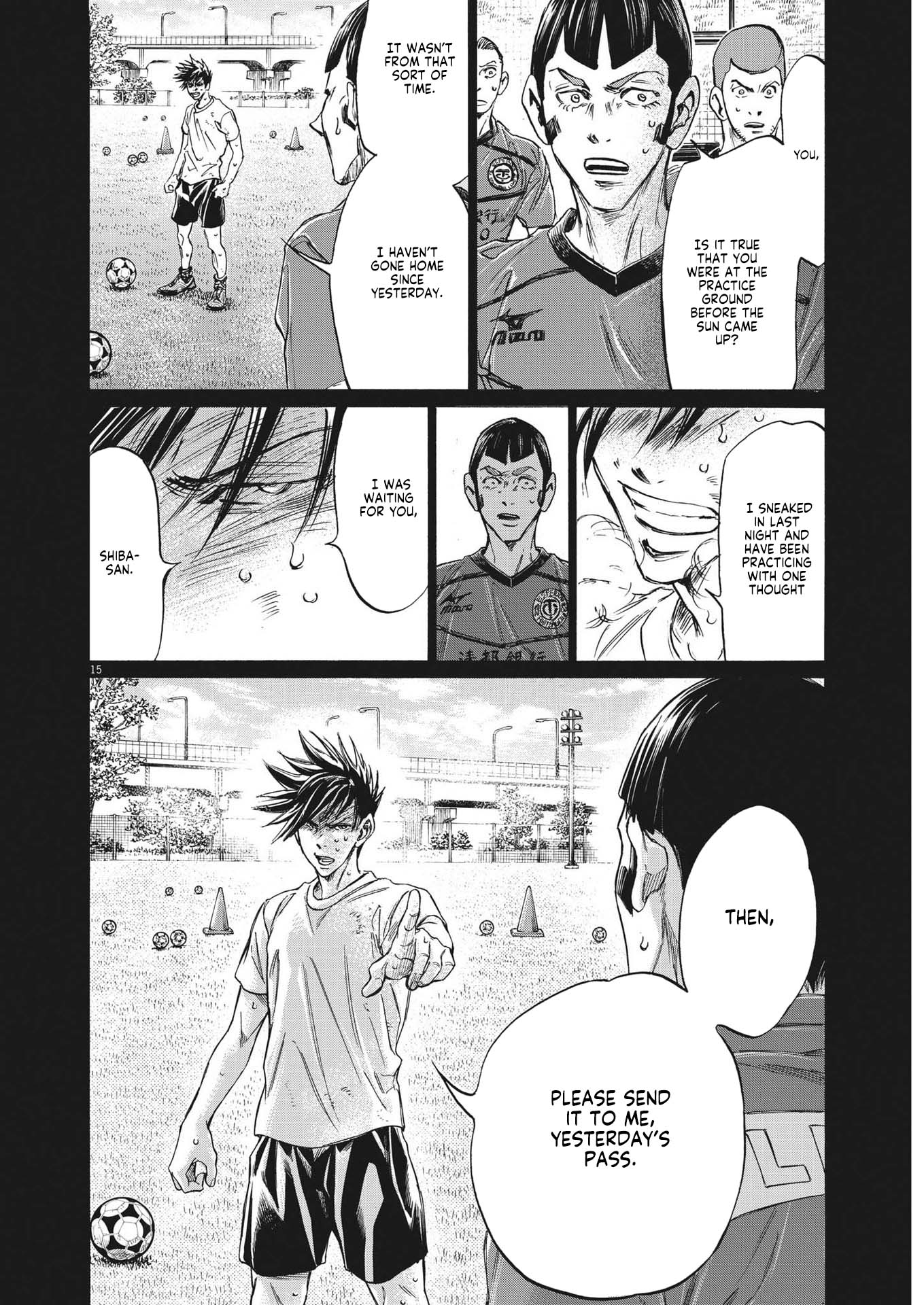 Ao Ashi chapter 289 page 14