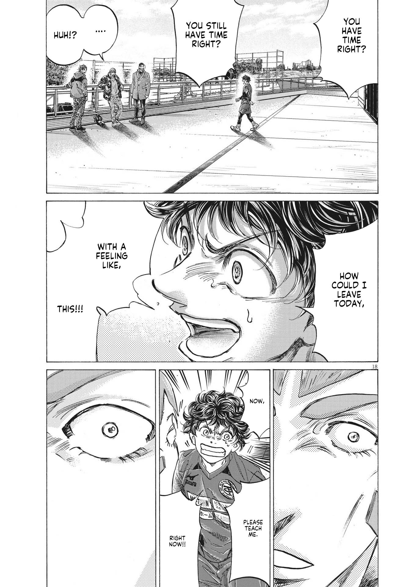 Ao Ashi chapter 289 page 17