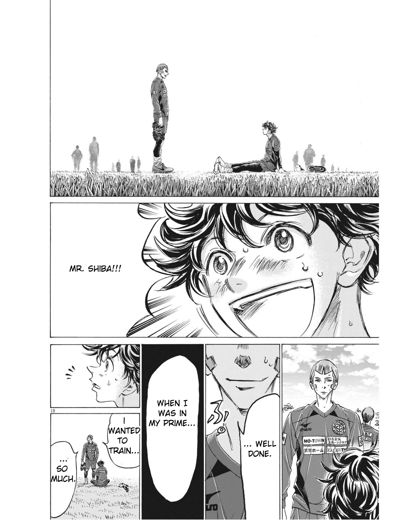 Ao Ashi chapter 306 page 18