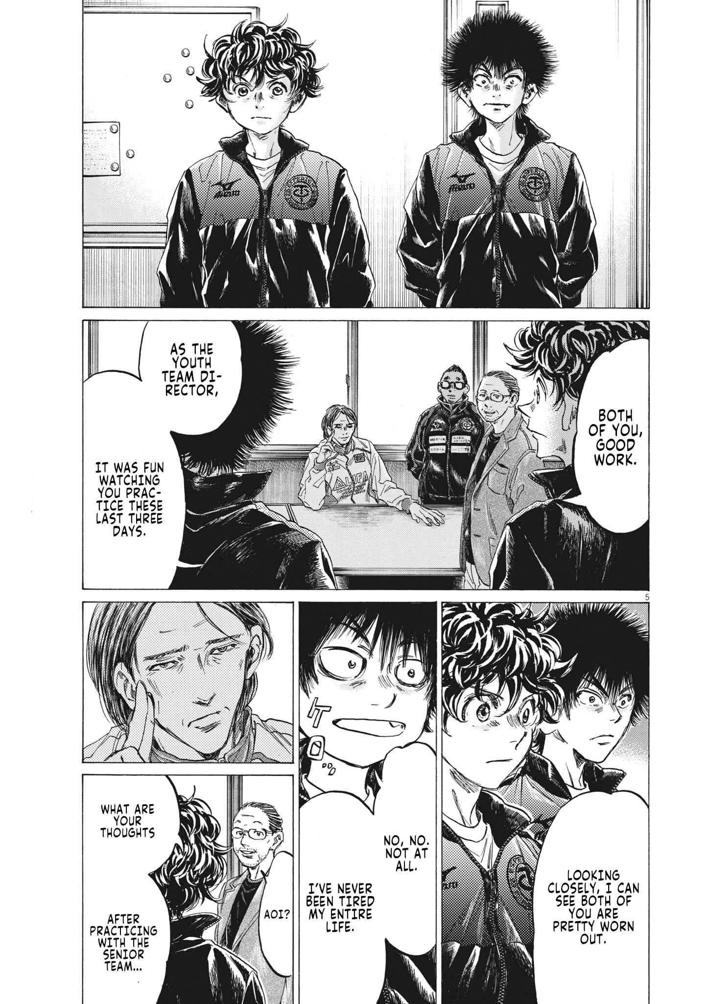 Ao Ashi chapter 308 page 6