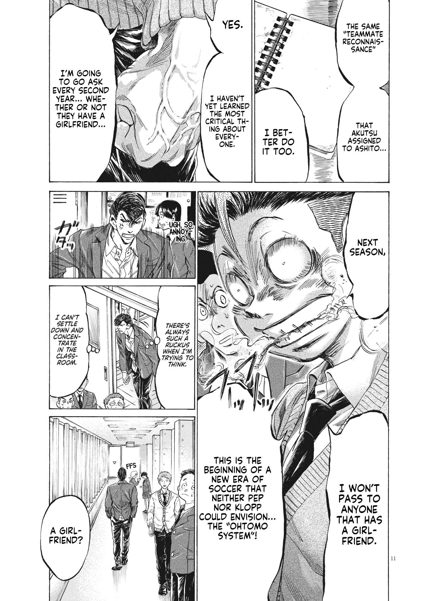 Ao Ashi chapter 314 page 12