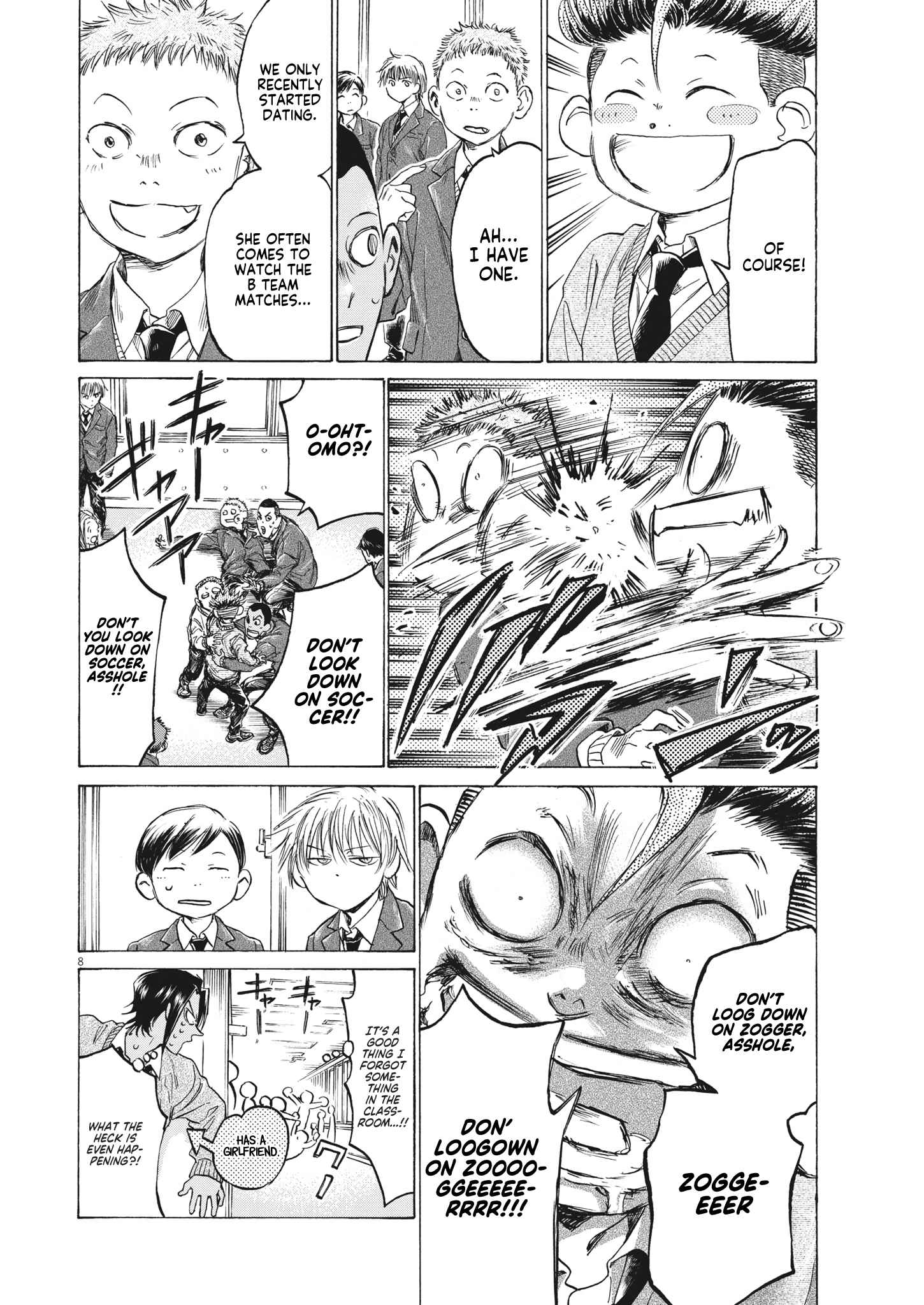 Ao Ashi chapter 314 page 9