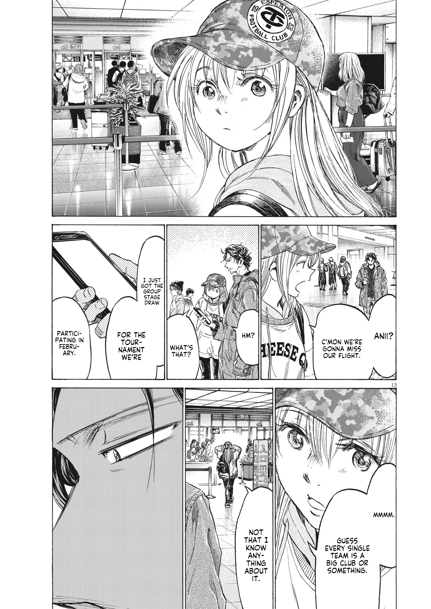 Ao Ashi chapter 316 page 14