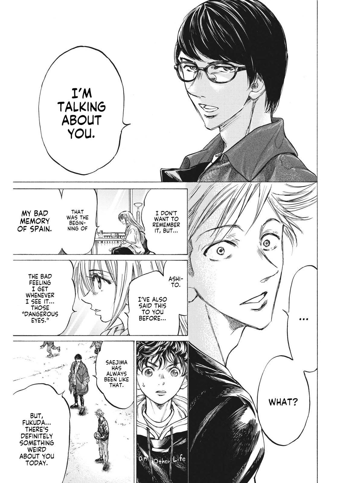 Ao Ashi chapter 329 page 14