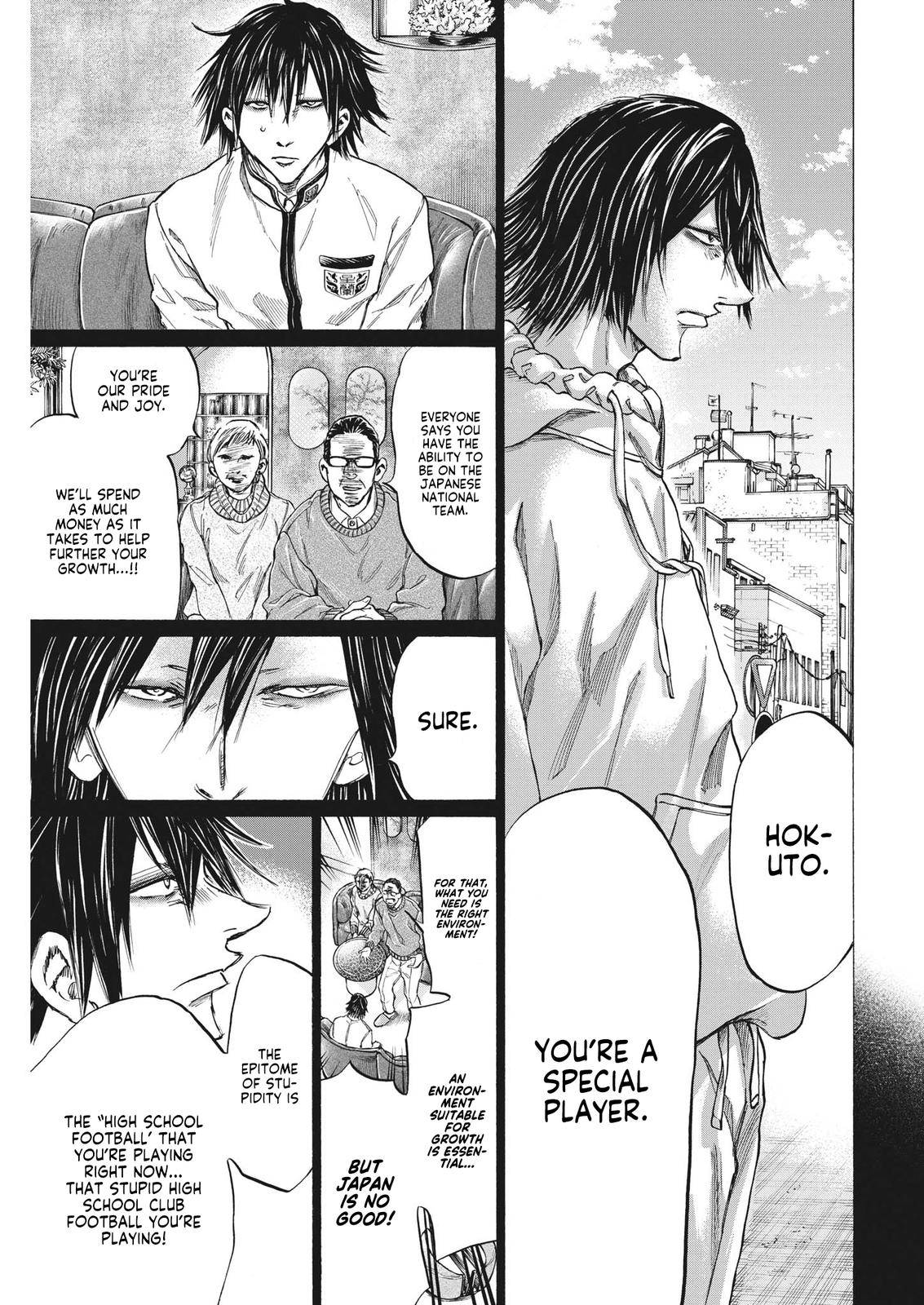 Ao Ashi chapter 329 page 8