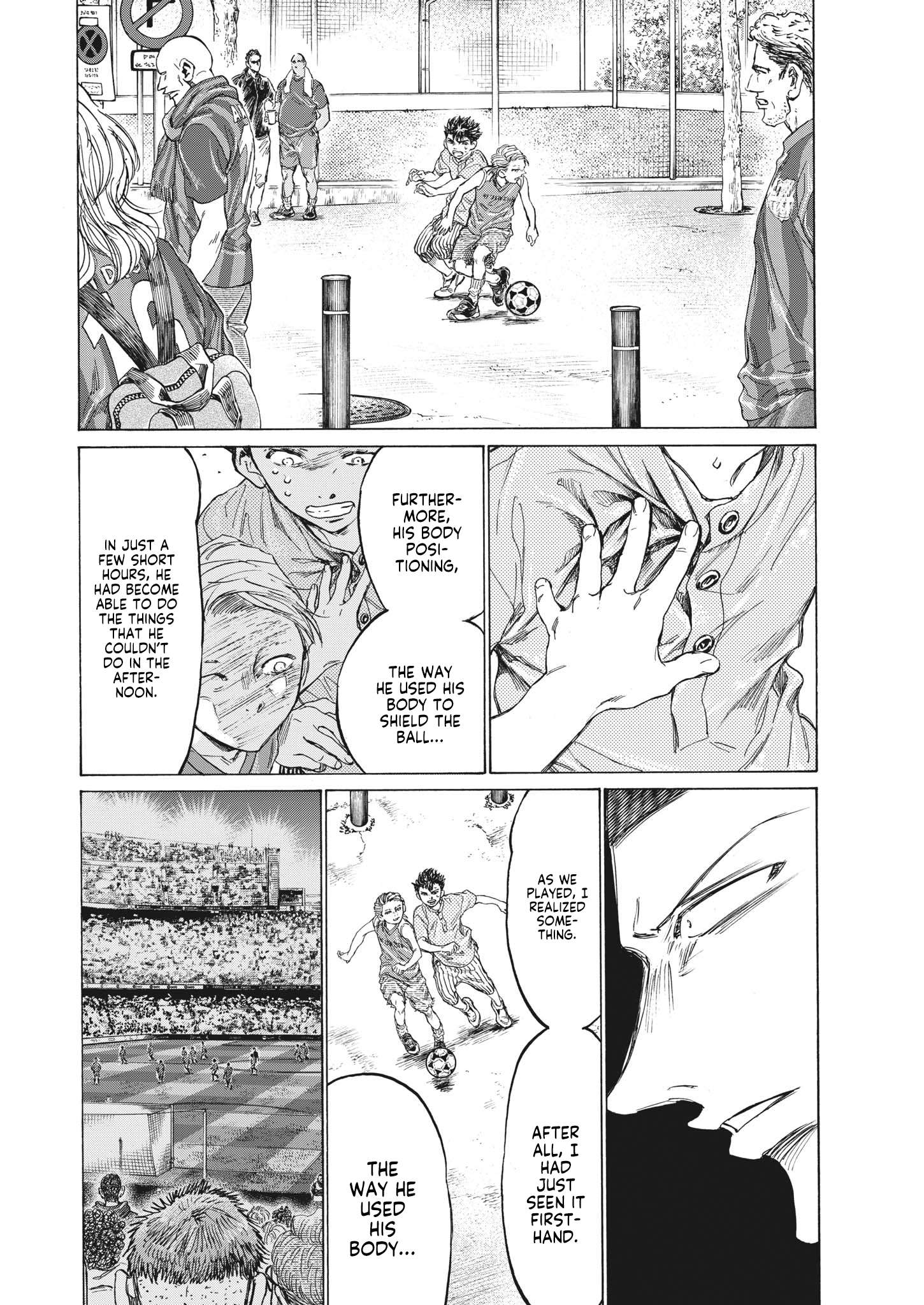 Ao Ashi chapter 334 page 17