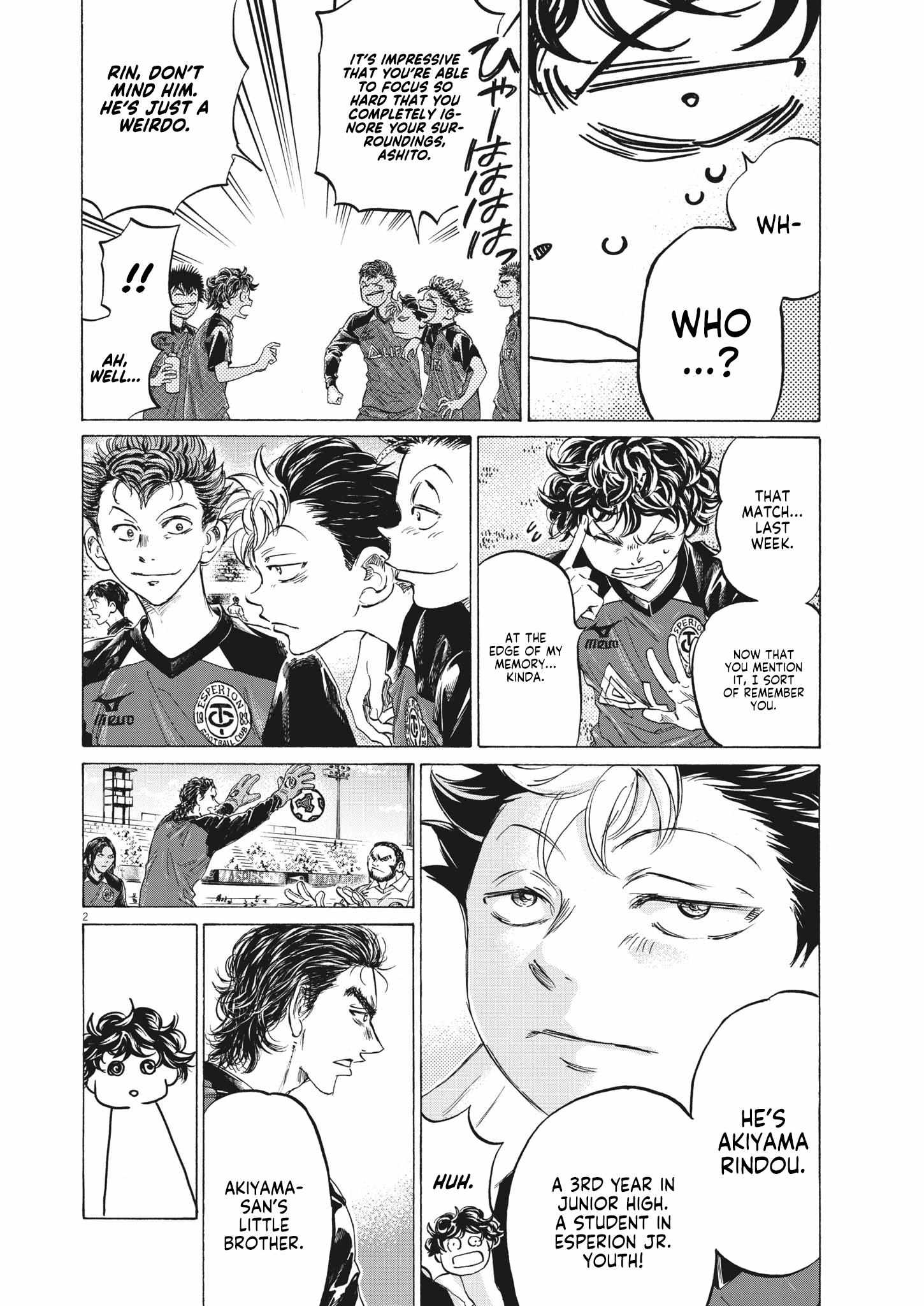 Ao Ashi chapter 347 page 3