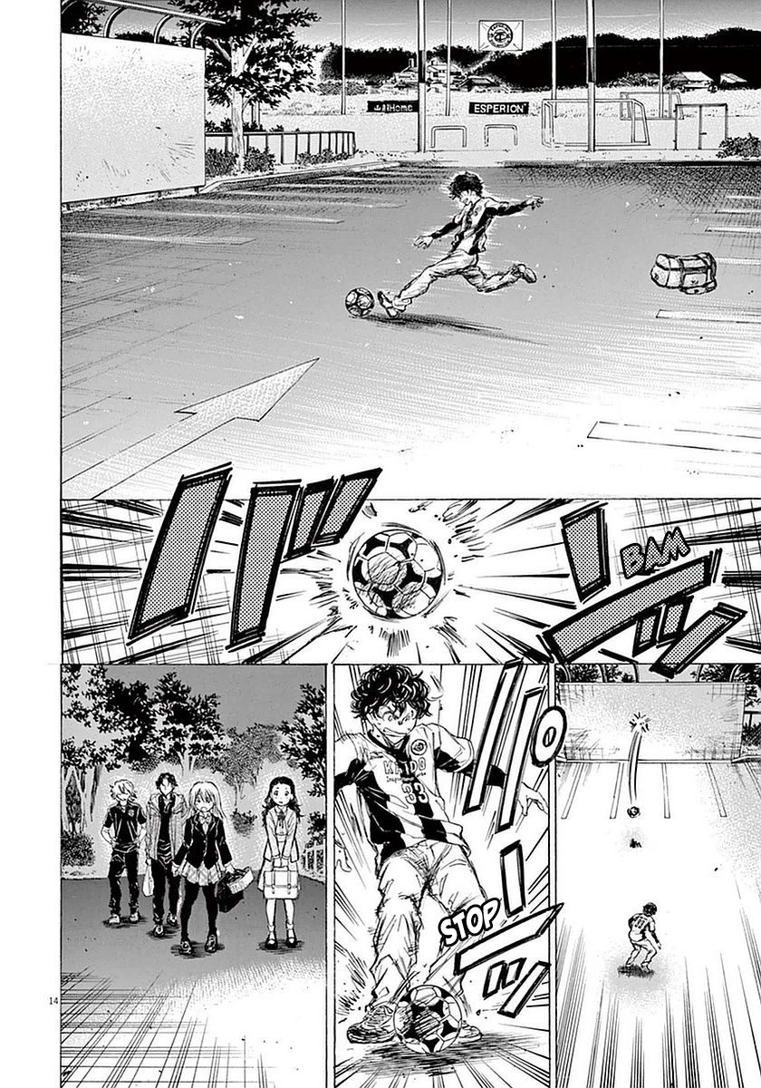 Ao Ashi chapter 35 page 14