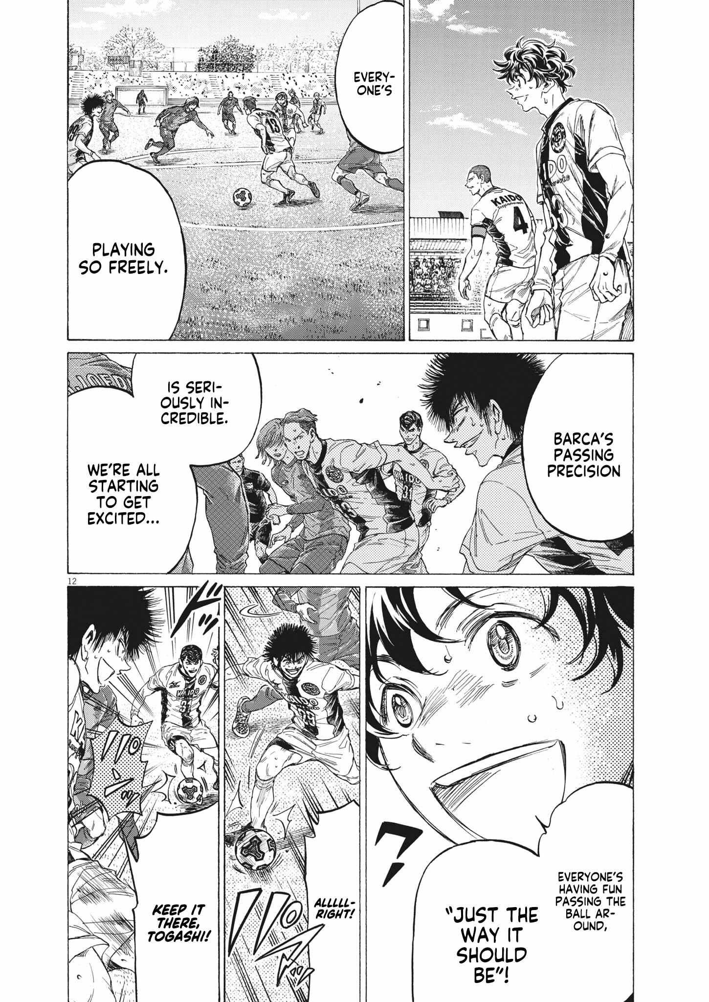 Ao Ashi chapter 350 page 12