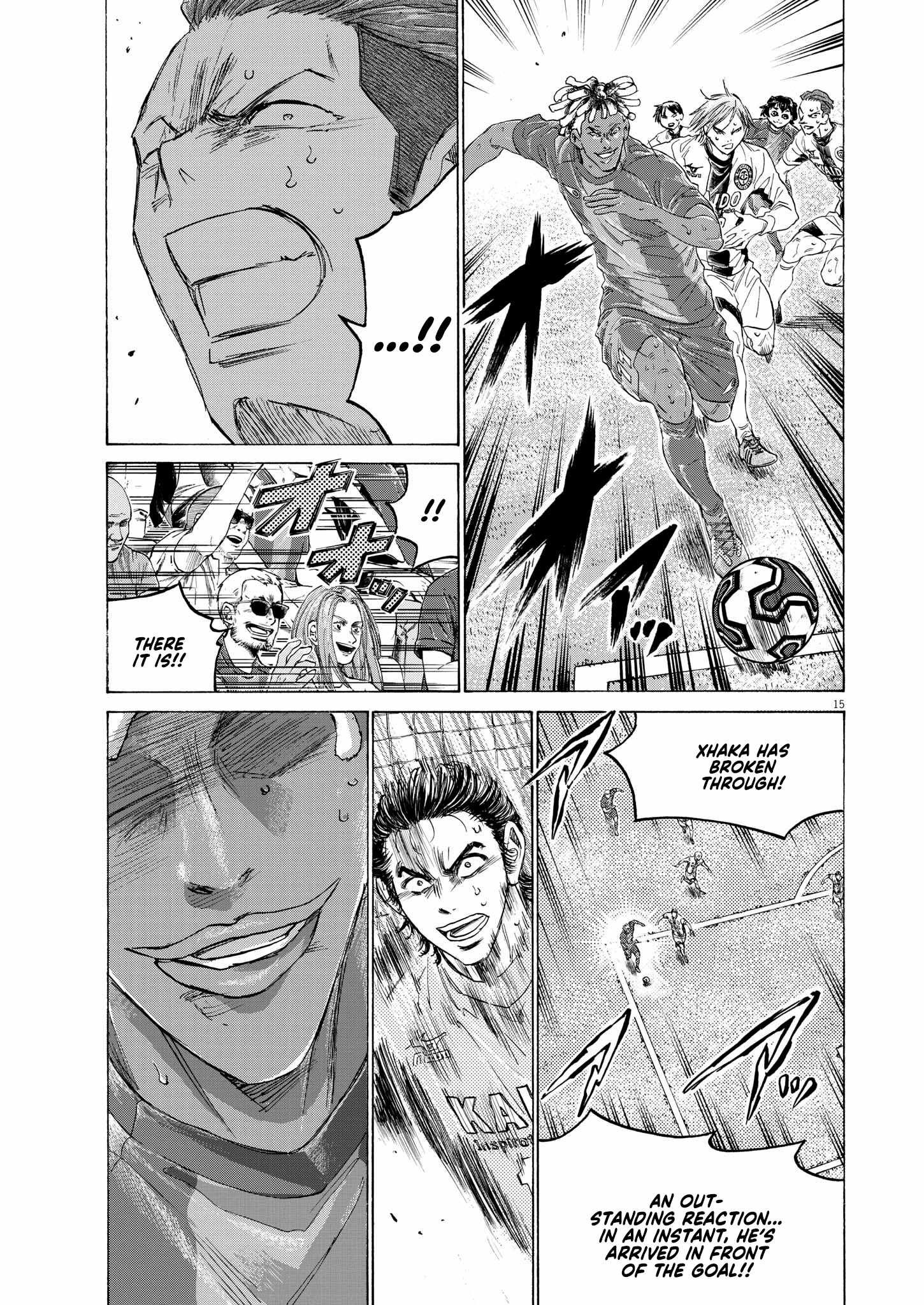 Ao Ashi chapter 353 page 15