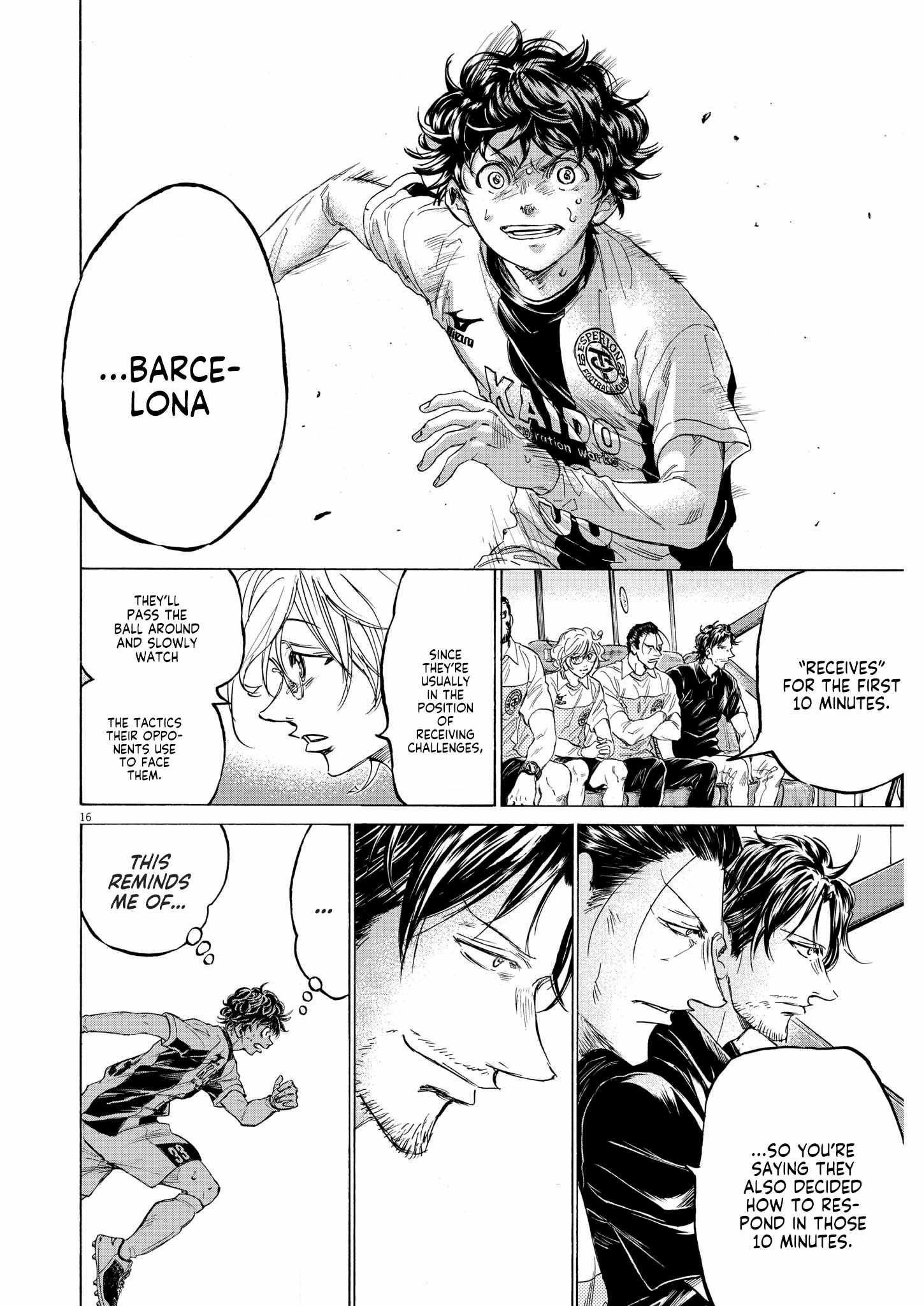 Ao Ashi chapter 353 page 16