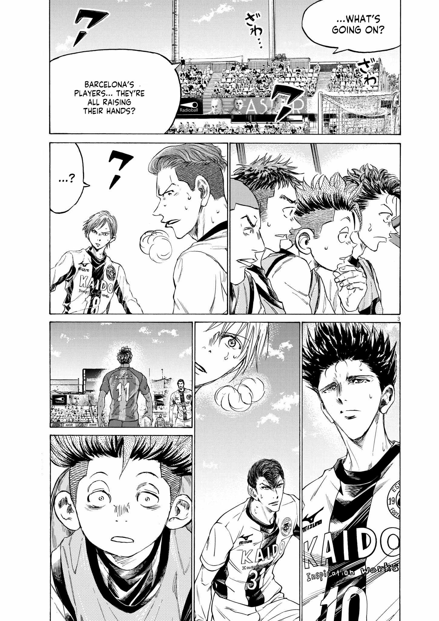 Ao Ashi chapter 353 page 4