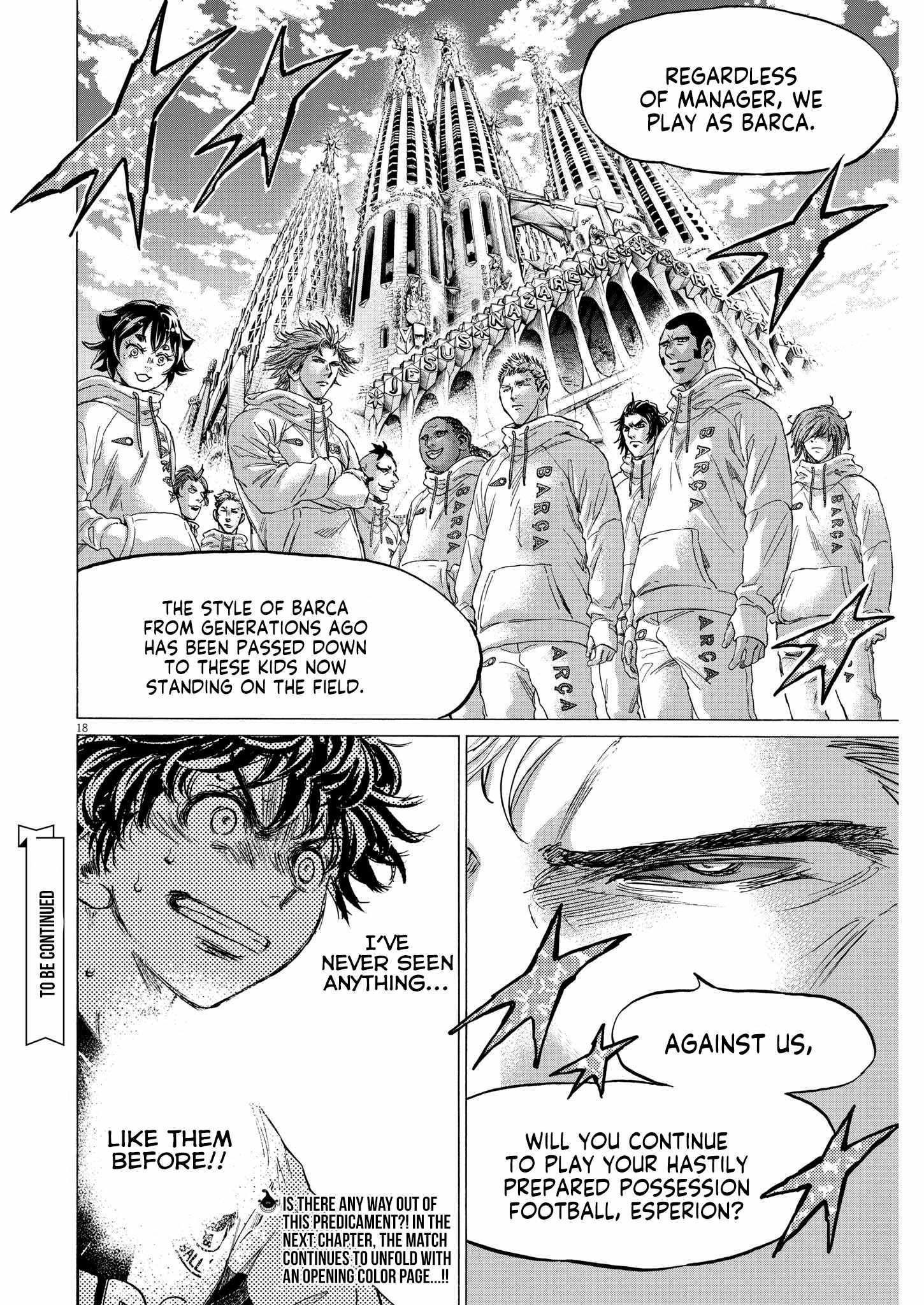 Ao Ashi chapter 355 page 19