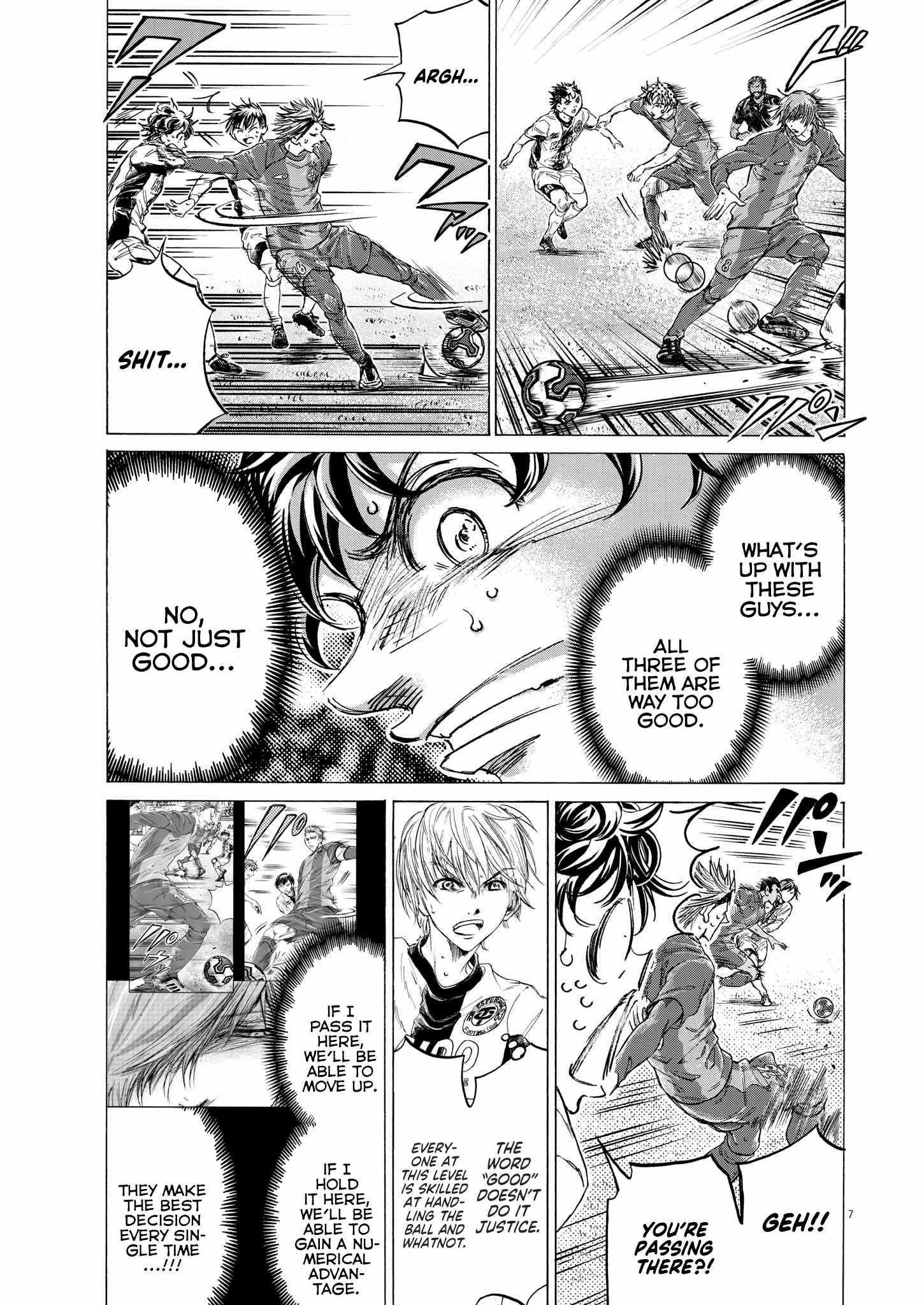 Ao Ashi chapter 355 page 8