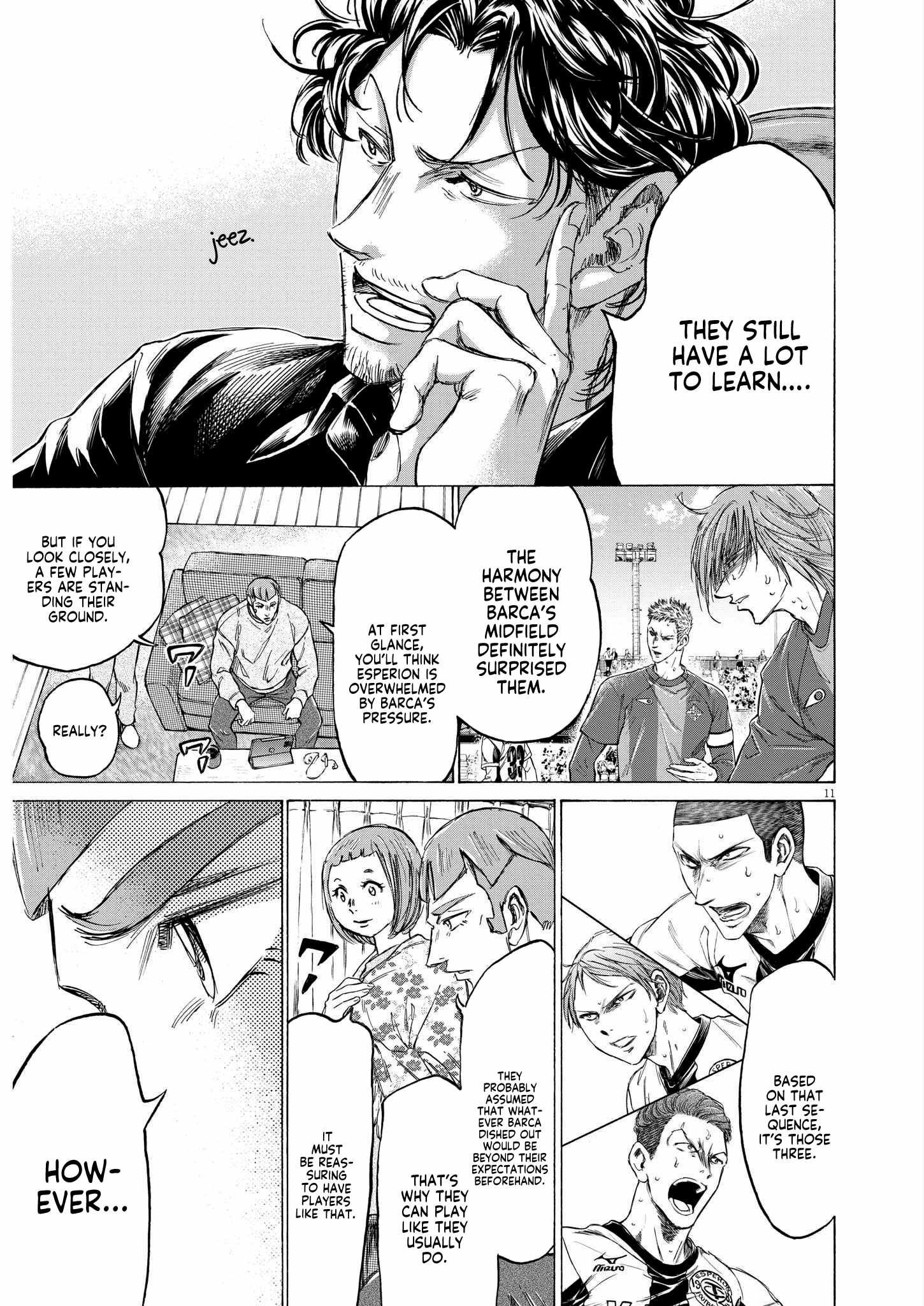 Ao Ashi chapter 356 page 11