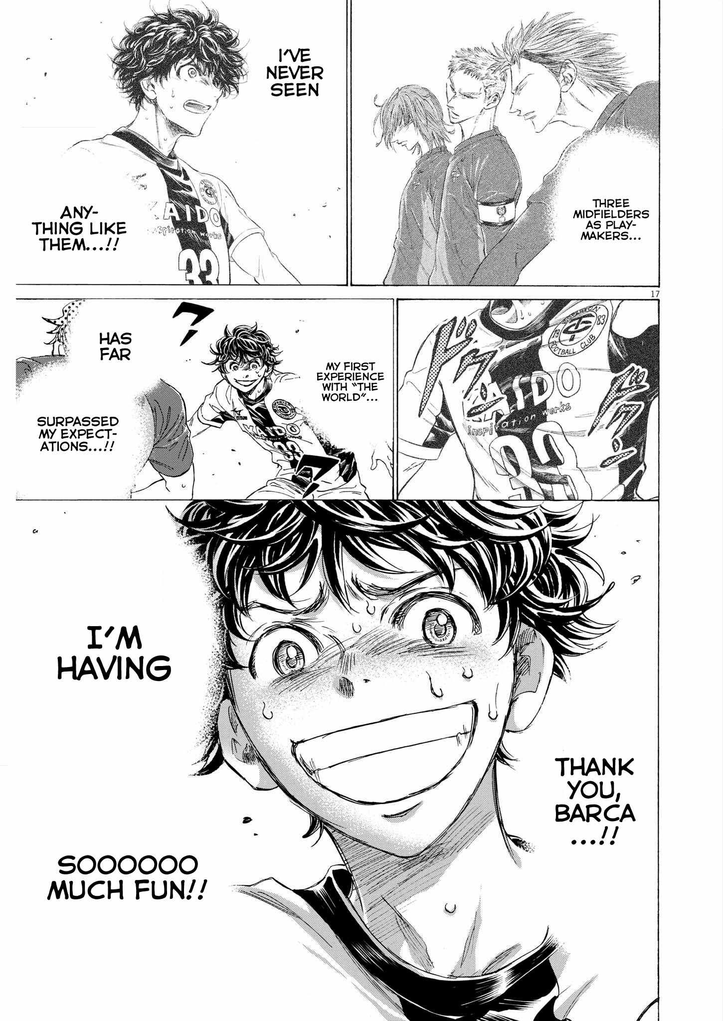 Ao Ashi chapter 358 page 19