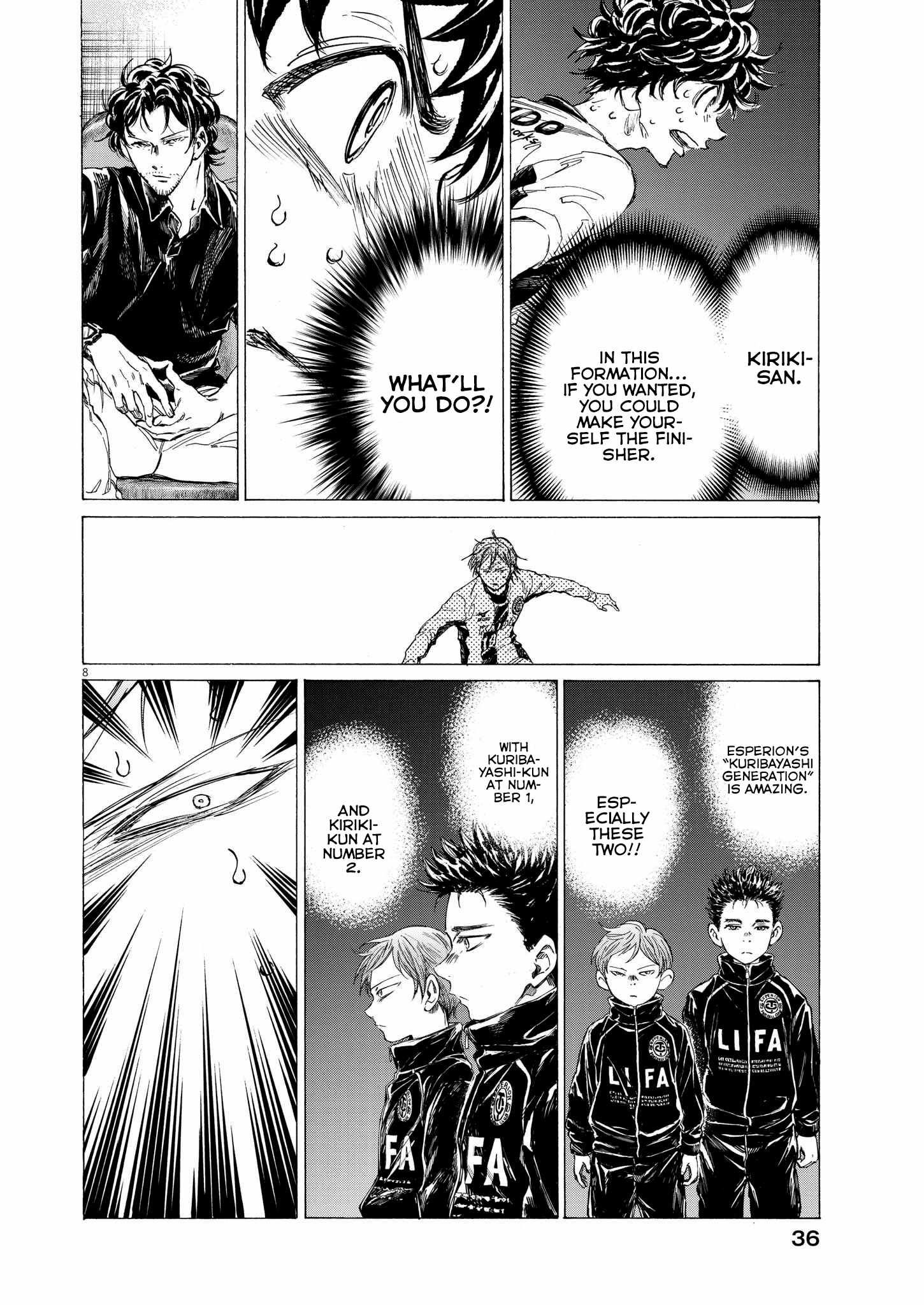 Ao Ashi chapter 359 page 10