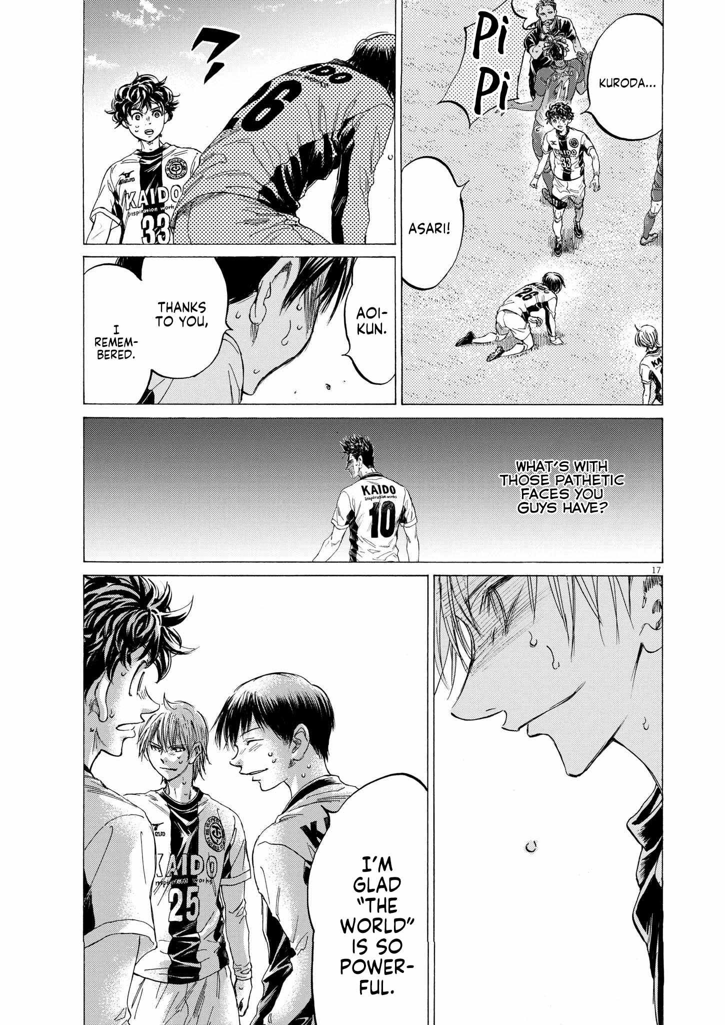 Ao Ashi chapter 359 page 19